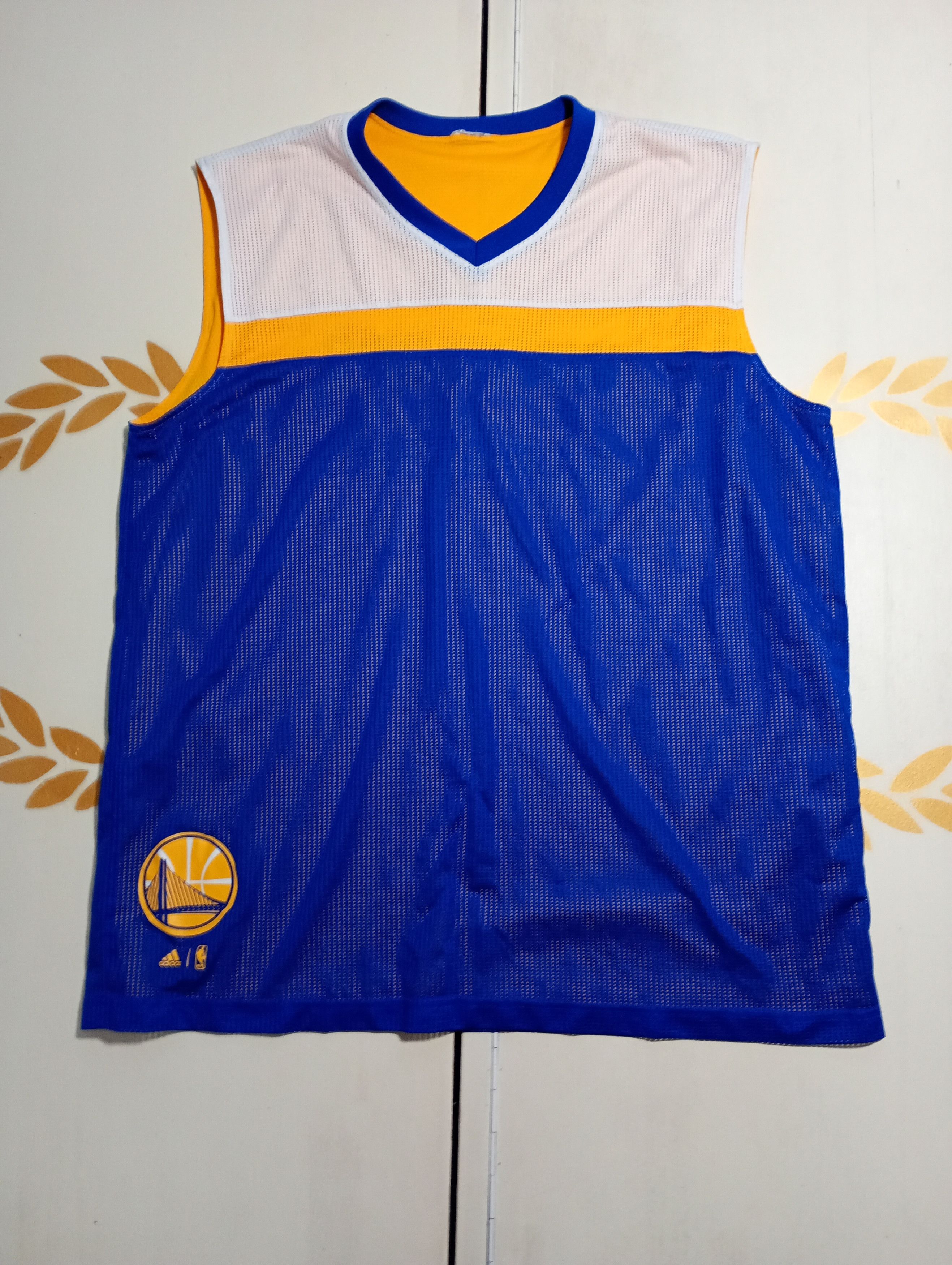 Adidas Adidas Golden State Warriors Reversible Jersey 2017 Size US XL / EU 56 / 4 - 11 Thumbnail