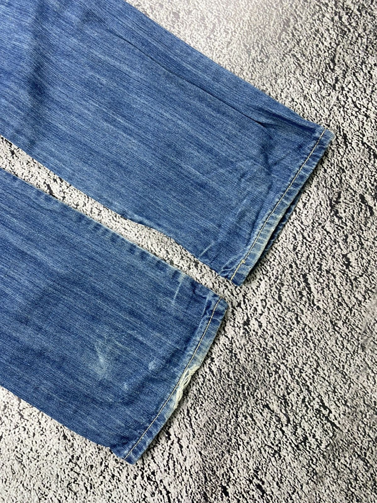 Vintage Vintage Y2K faded denim jeans streetwear Japanese style Size US 34 / EU 50 - 7 Thumbnail