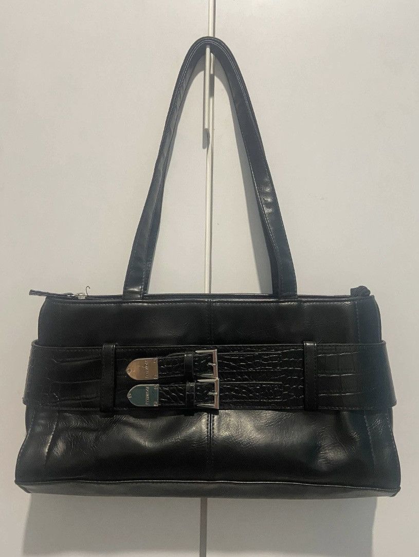 Other Vintage Y2K Fiorelli Black Baguette Shoulder Bag Size ONE SIZE - 1 Thumbnail