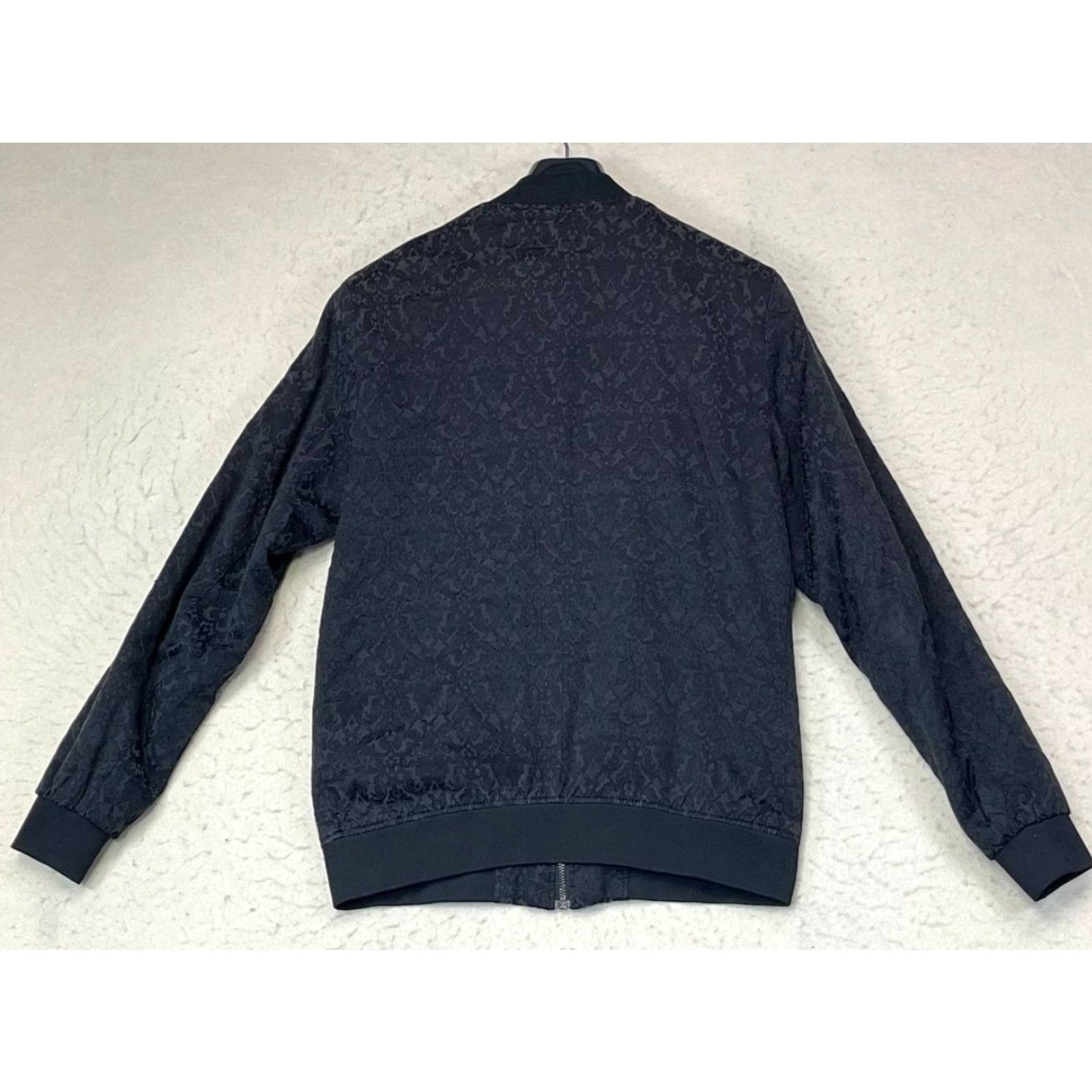 Bershka Bershka Jacket Full Zip Purple Embroidered Bomber Men's Medium Size US M / EU 48-50 / 2 - 2 Thumbnail