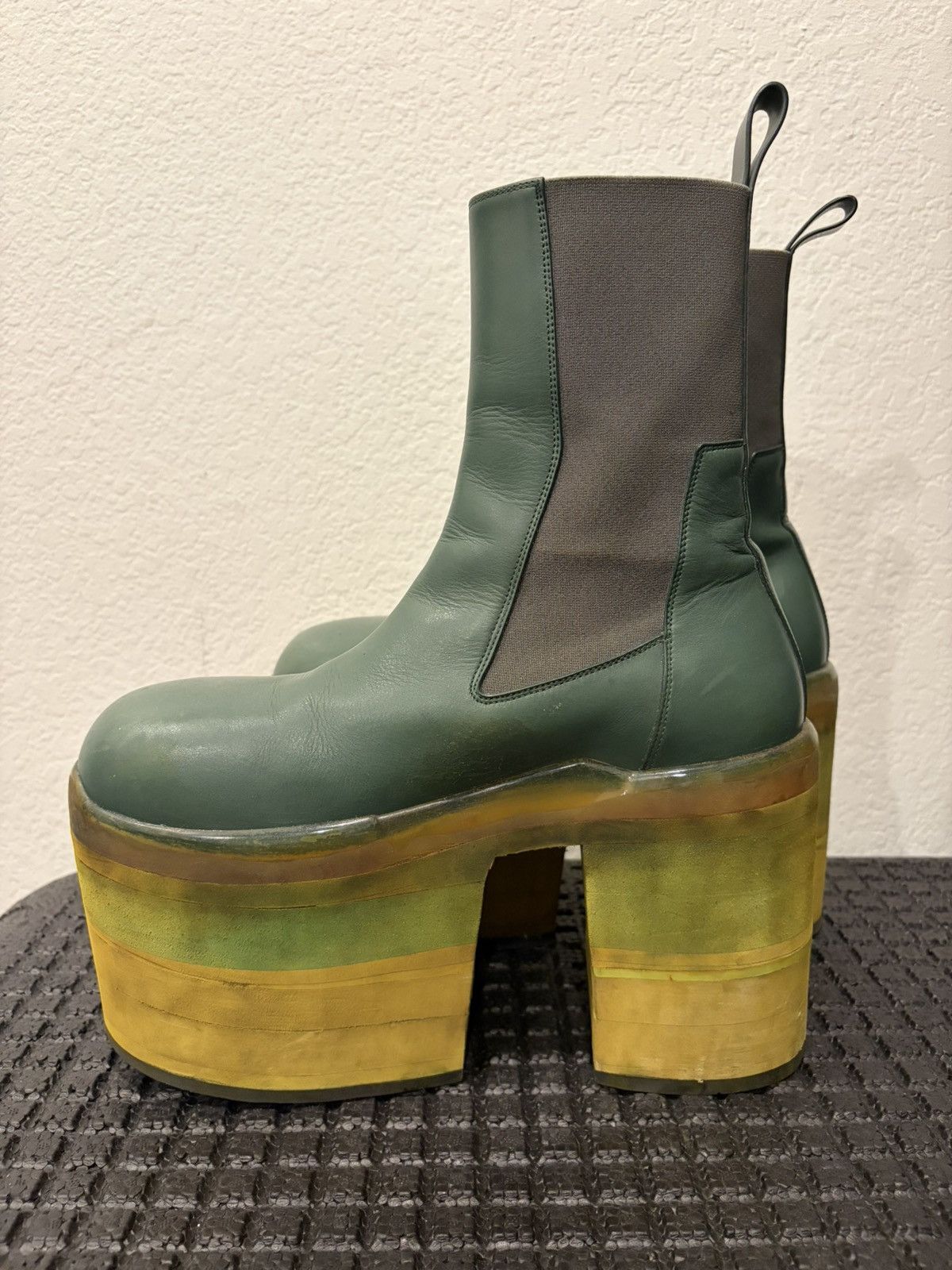 Rick Owens Rick Owens Beatle Bozo Chelsea Boots Custom Sole Size US 9 / EU 42 - 3 Thumbnail