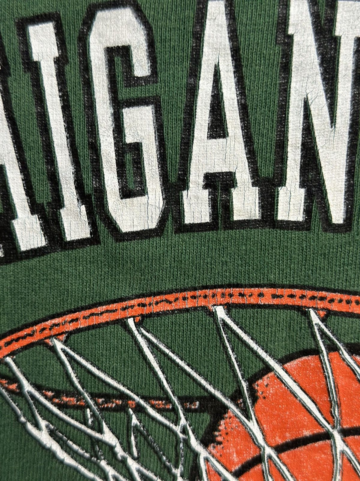 Champion × NBA × Vintage Vintage Champion X Michigan State Nba Faded Tee Size US M / EU 48-50 / 2 - 3 Thumbnail