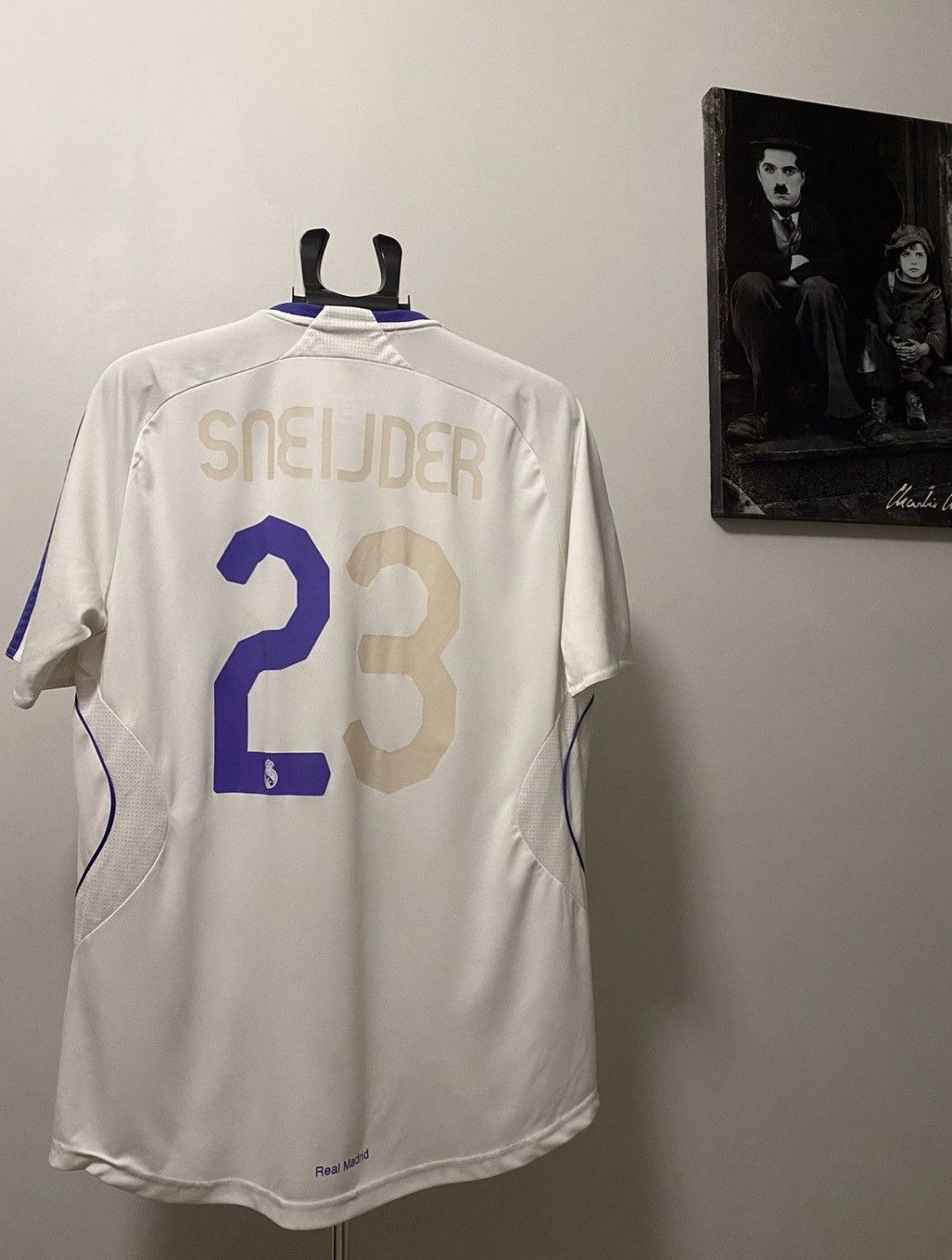 Adidas Adidas Real Madrid Player Issue Sneijder Soccer Jersey Size US M / EU 48-50 / 2 - 5 Thumbnail