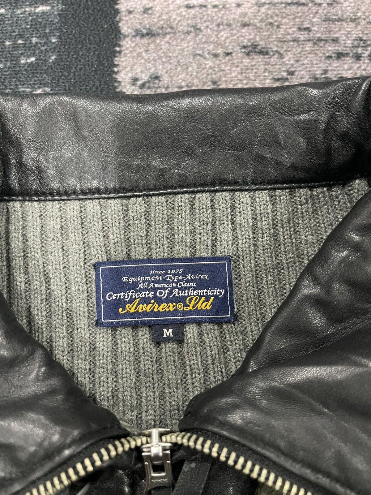 Avirex × Vintage Vintage Avirex Ltd Sheepskin Leather jacket Size US XS / EU 42 / 0 - 8 Thumbnail
