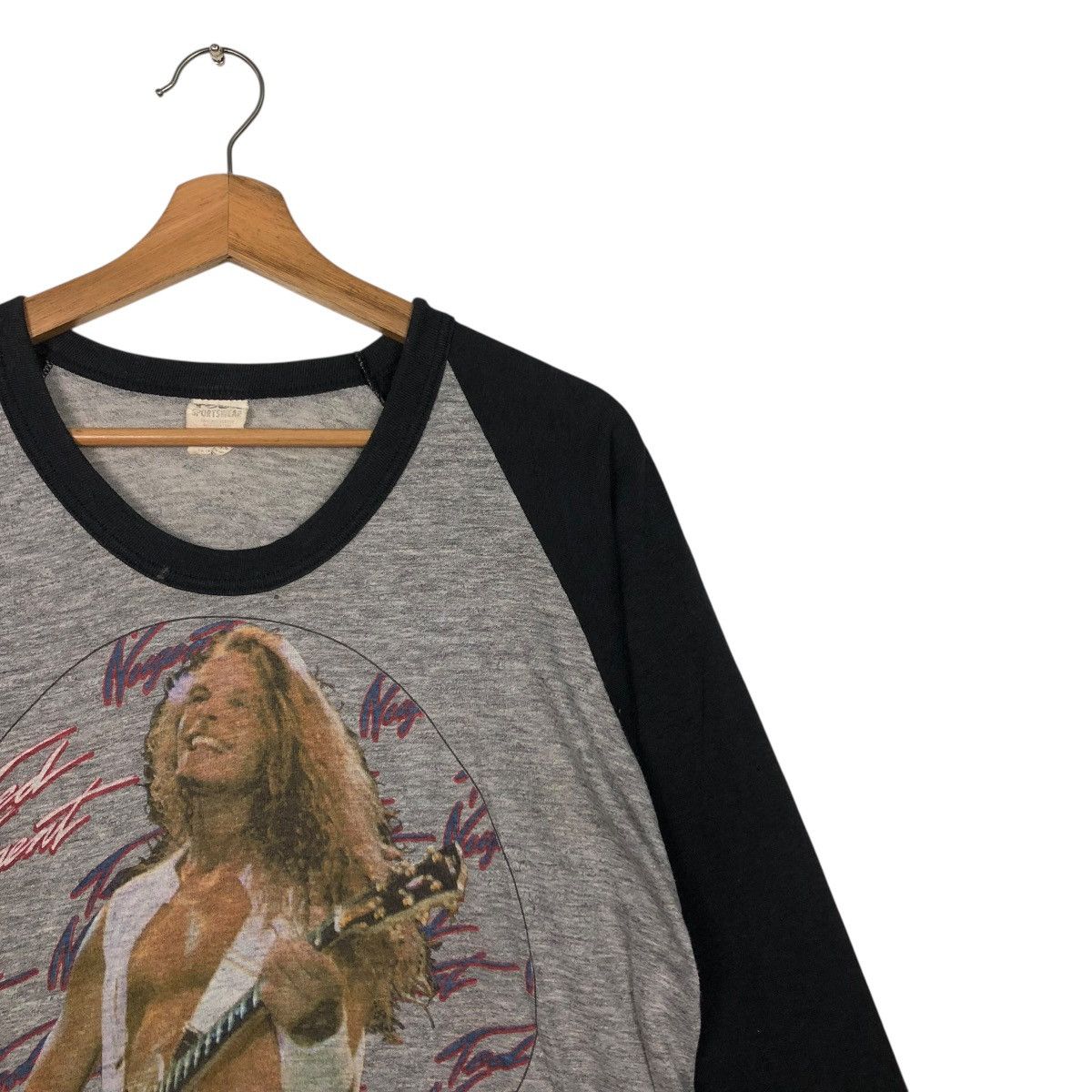 Band Tees 🔥VINTAGE 1984 TOUR WORLD PENETRATION BAND 3 QUARTER BIG LOGO Size US L / EU 52-54 / 3 - 8 Thumbnail