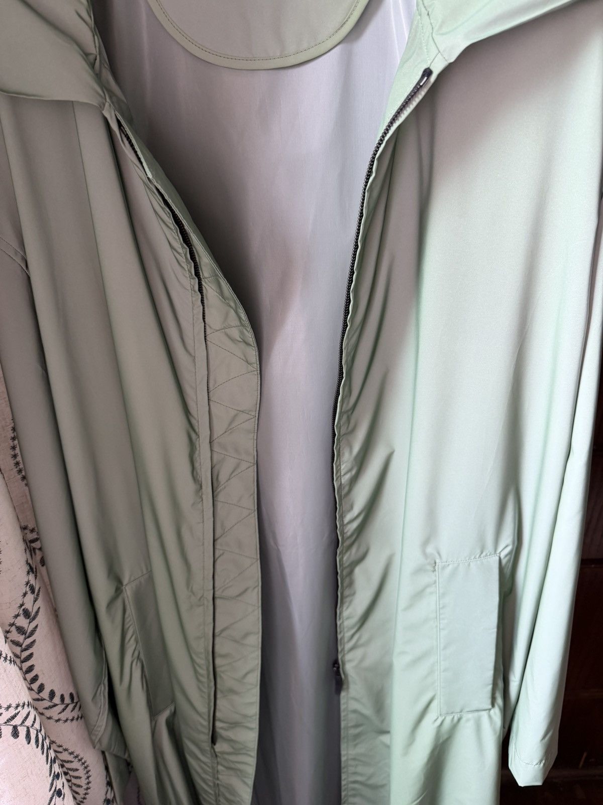 Fear of God FOG iridescent reflective nylon hooded raincoat, L, USA Size US L / EU 52-54 / 3 - 14 Thumbnail