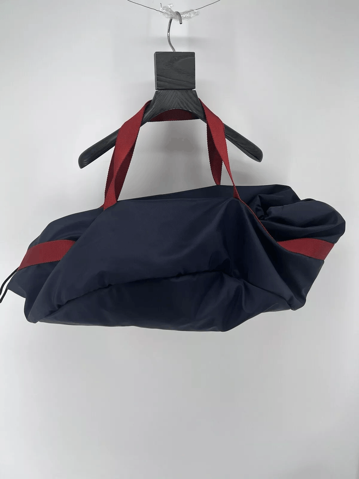 Balenciaga Balenciaga Wheel Bag Handbag Nylon Canvas Navy Blue Size ONE SIZE - 5 Thumbnail