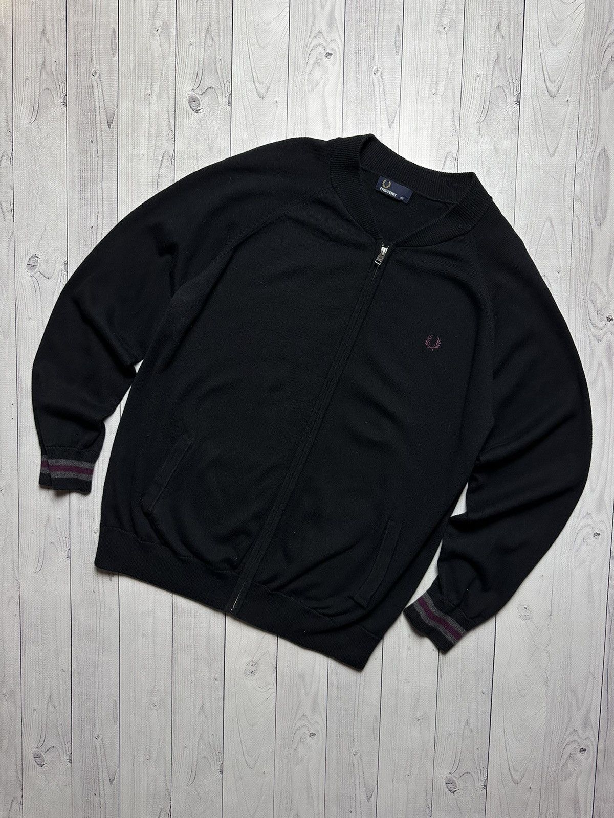 Fred Perry Vintage Fred Perry zip sweater size XXL Size US XXL / EU 58 / 5 - 1 Thumbnail