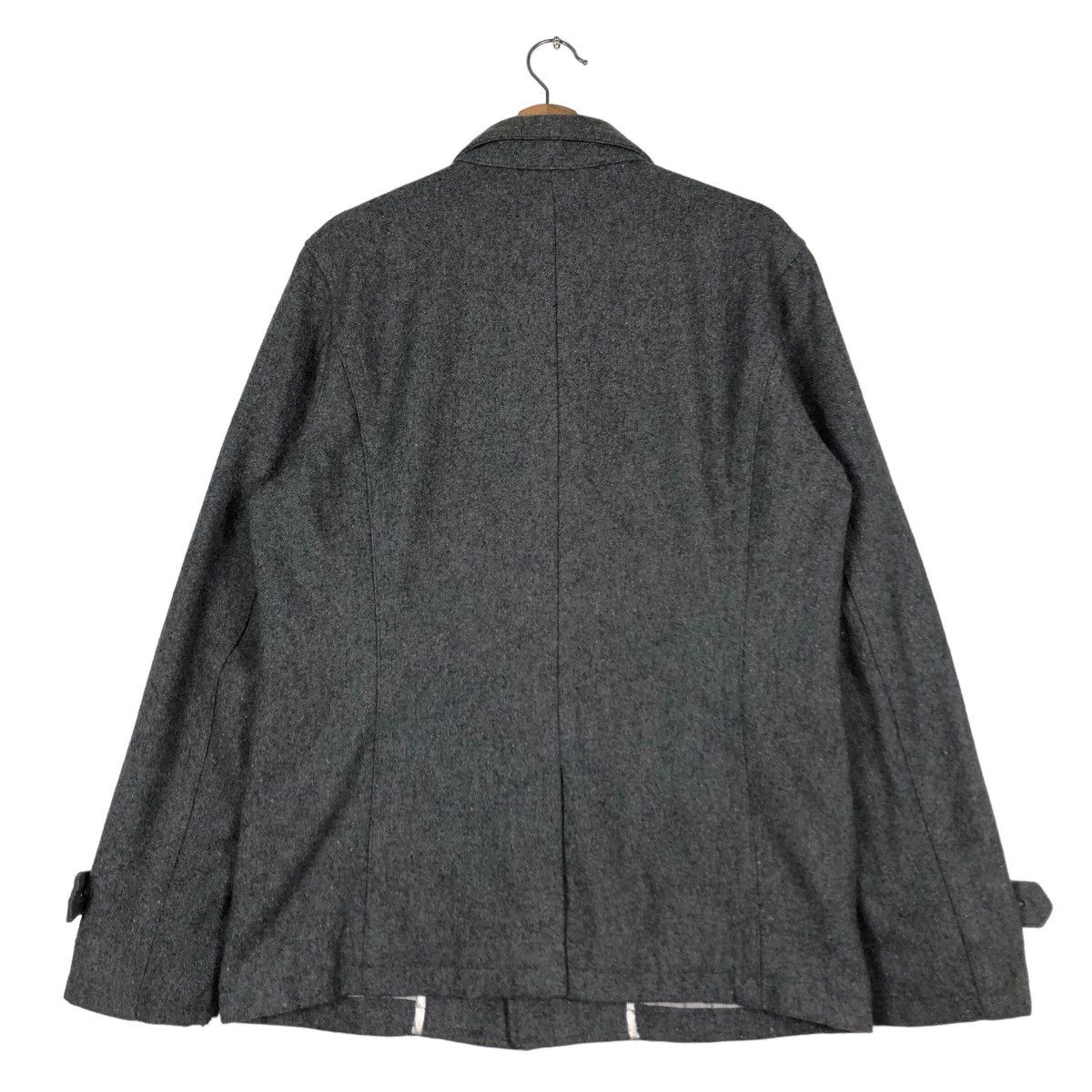 Schlussel 🔥Vintage Wool Work Jacket Schlussel Japan Issey Miyake Size US M / EU 48-50 / 2 - 8 Thumbnail