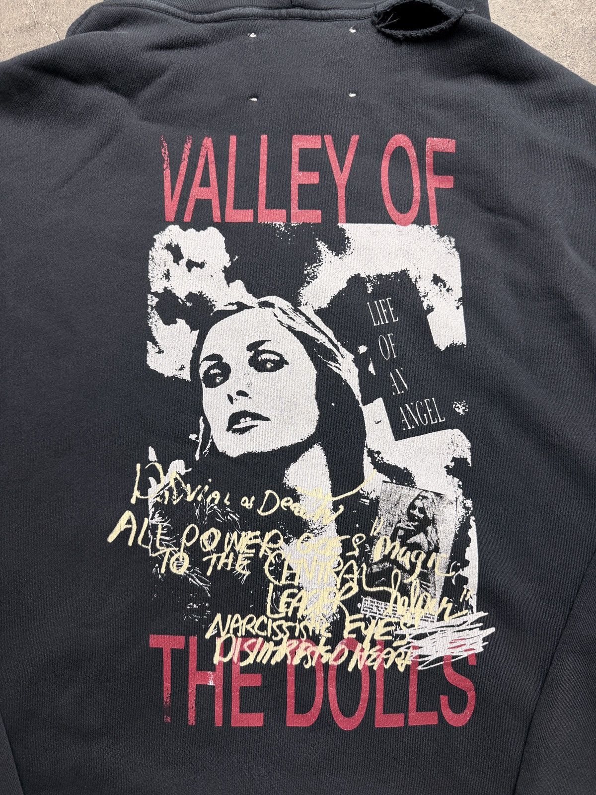 Paly Hollywood Paly Valley of Dolls Hooded Sweatshirt Black Size US M / EU 48-50 / 2 - 5 Thumbnail