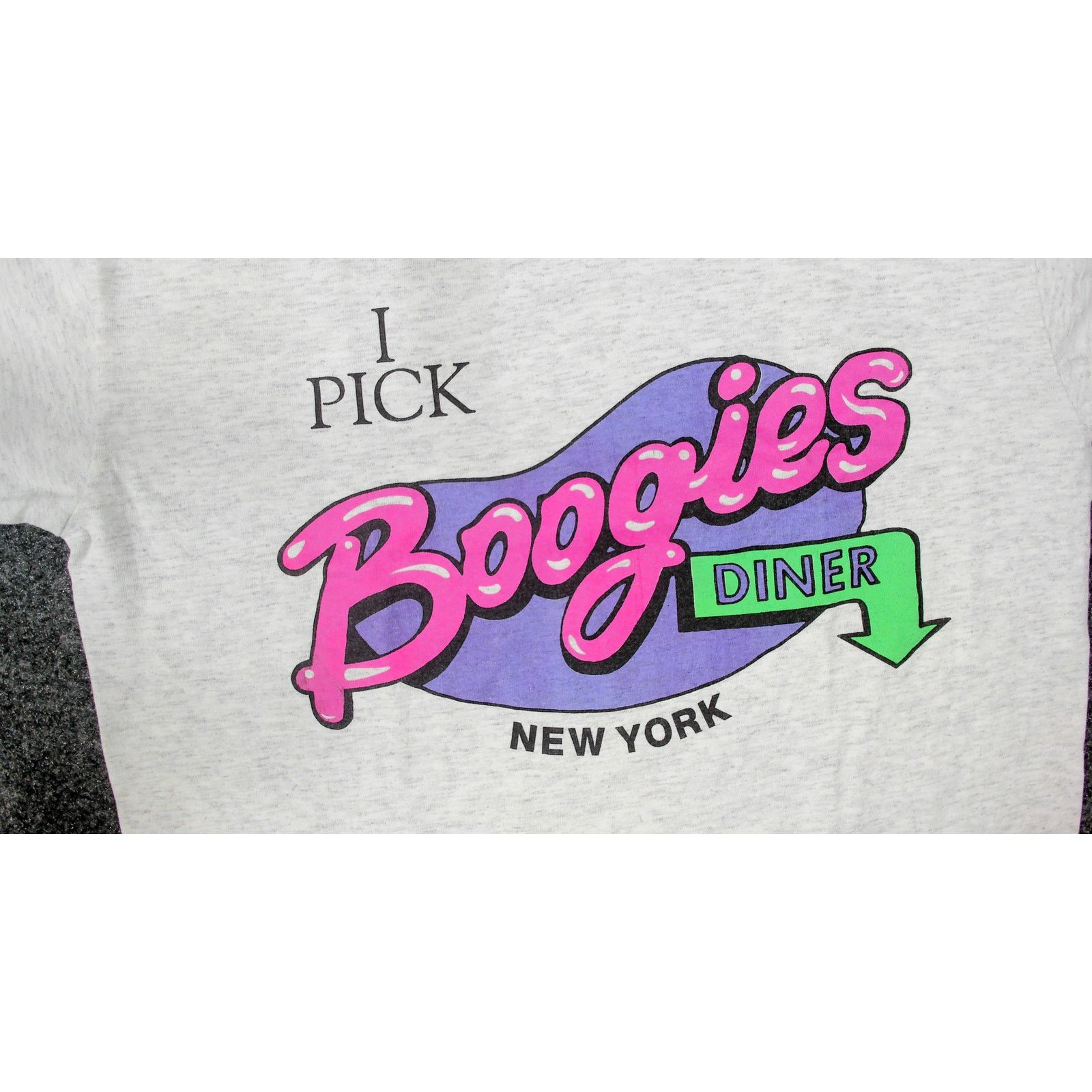 Vintage Vintage Oneita 90s Boogie's Diner New York Single Stitch Tee Size US M / EU 48-50 / 2 - 7 Thumbnail