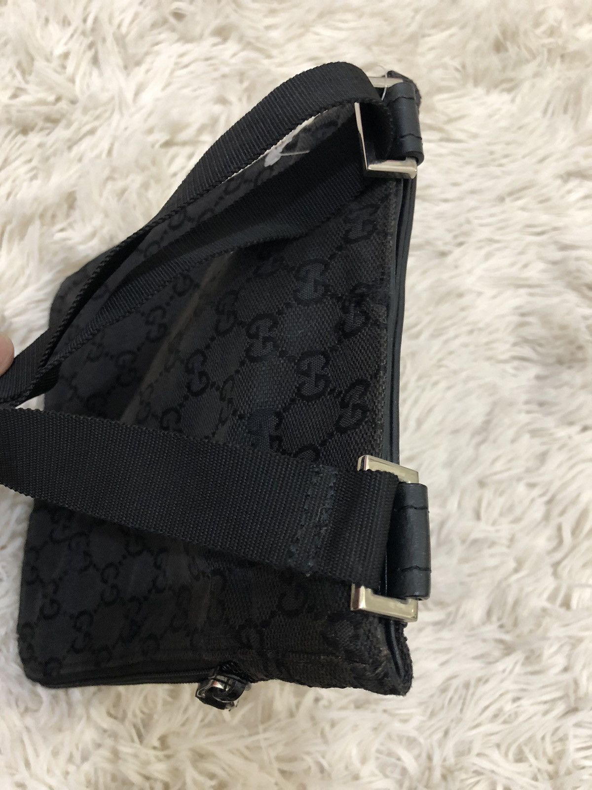 Gucci × Vintage Vintage Gucci Monogram Cross body Size ONE SIZE - 10 Thumbnail