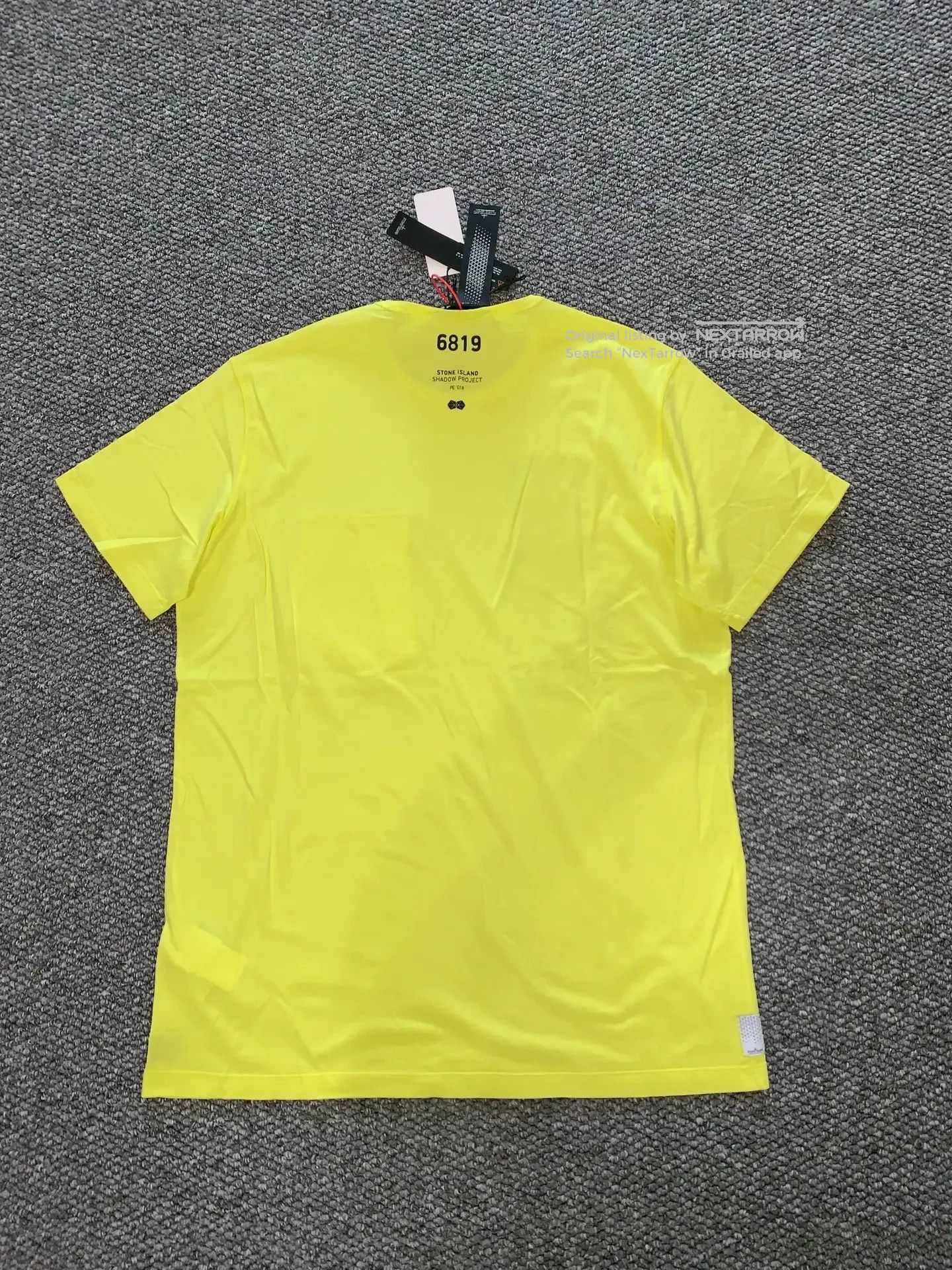 Stone Island Shadow Ss Tee 2XL Last One Soft Fabric Bargain in Yellow, Men's (Size Xxl) — image 3 of 5