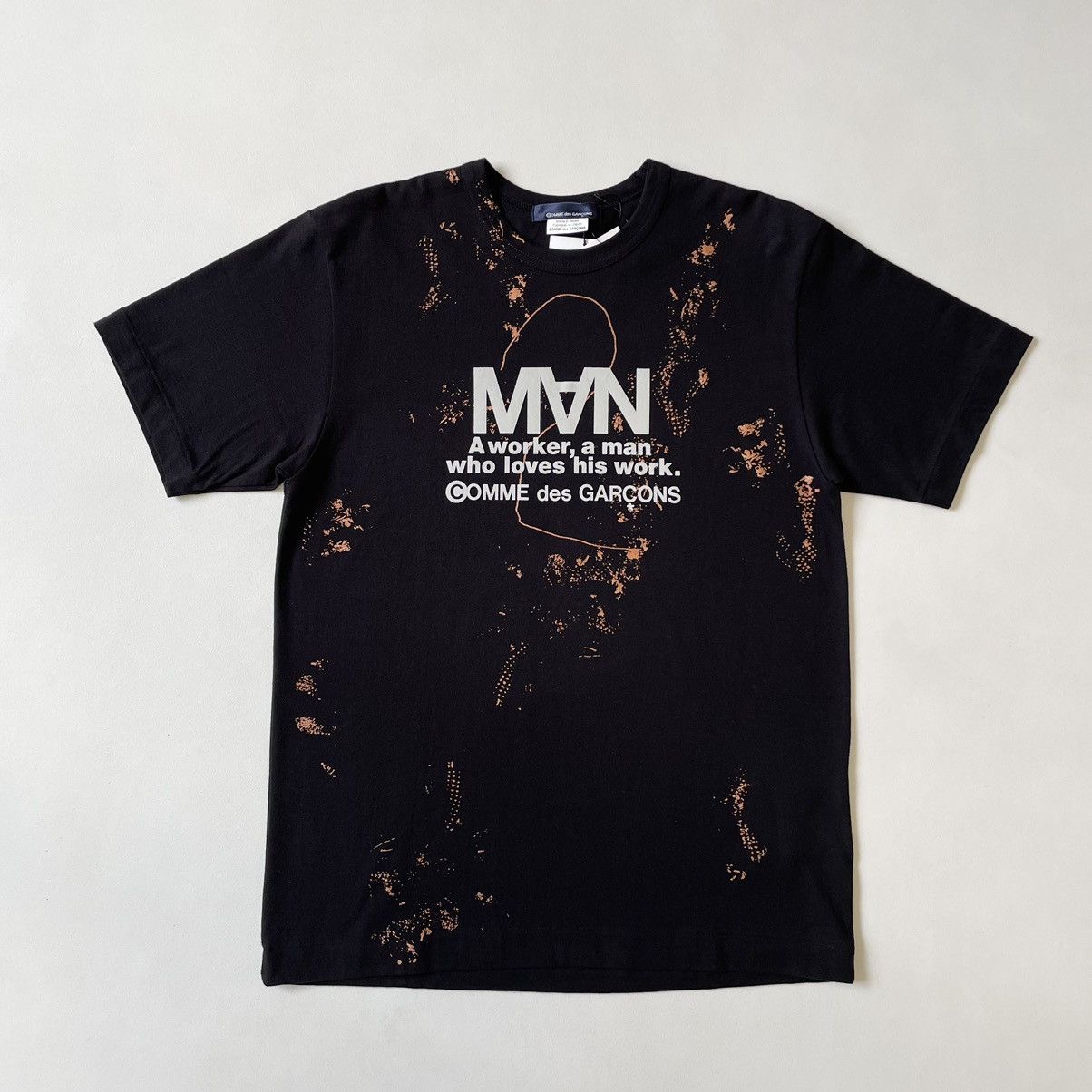 Comme des Garcons 2004 Man 2 Fragrance Launch T Shirt Size US S / EU 44-46 / 1 - 1 Thumbnail