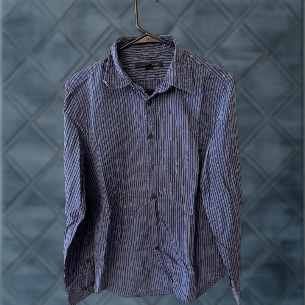 express modern fit dress shirt VERCINI Men's Abstract Shirt  Where Art Meets Fashion S / BLACK-MULTI