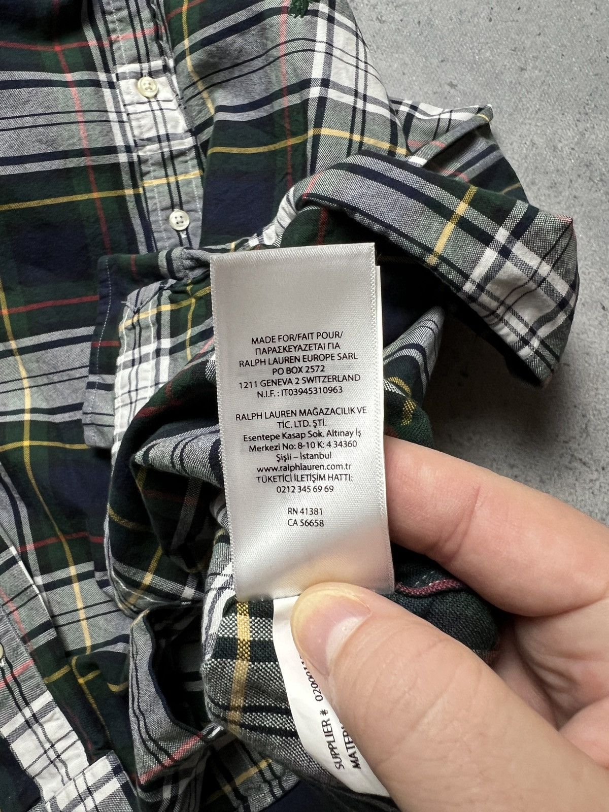 Polo Ralph Lauren Vintage Polo Ralph Lauren Button Up Plaid Shirt Y2K 90s 00s Size US S / EU 44-46 / 1 - 13 Thumbnail