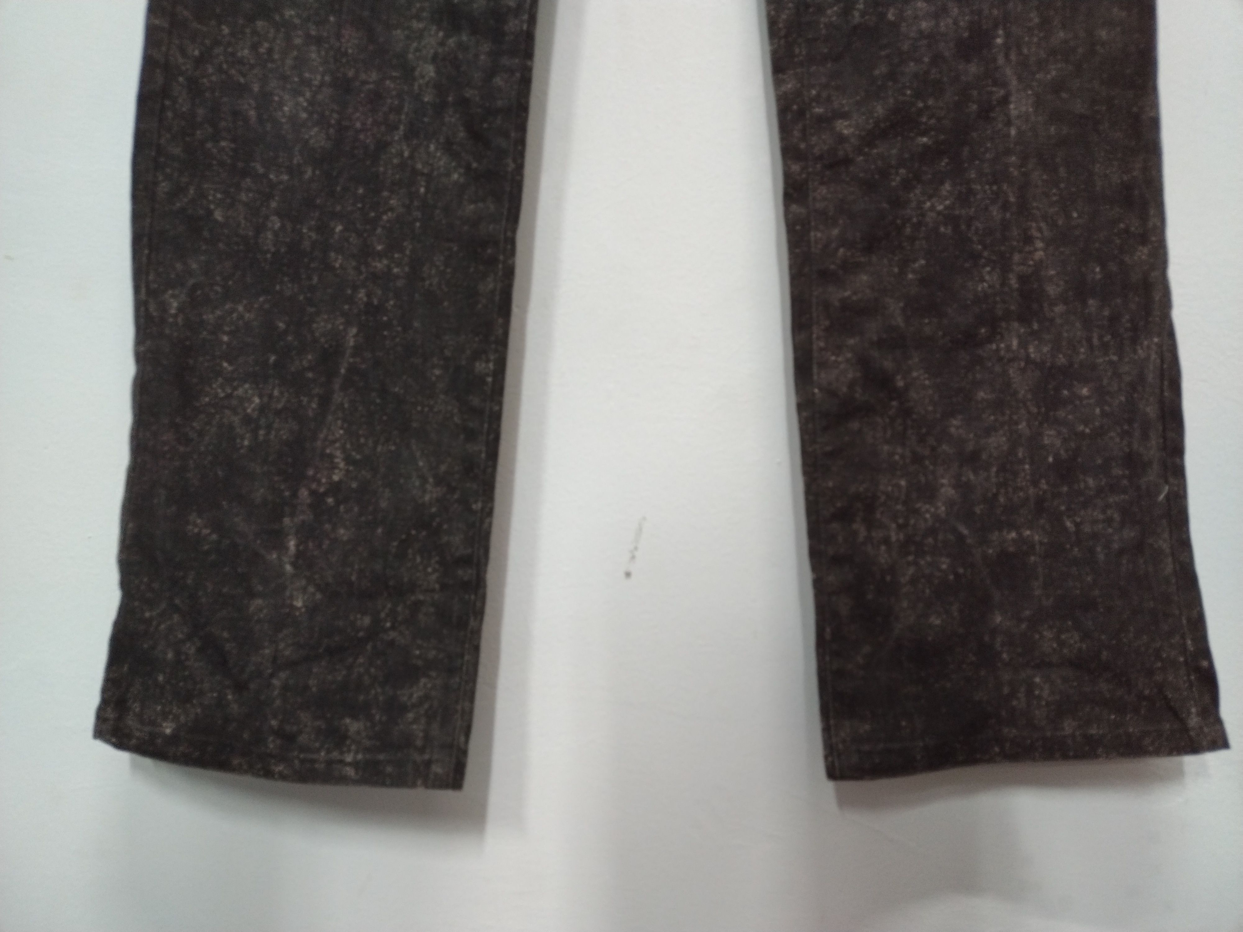 14th Addiction MICHEL KLEIN PARIS washed design straight cut denim jeans Size US 31 - 5 Thumbnail