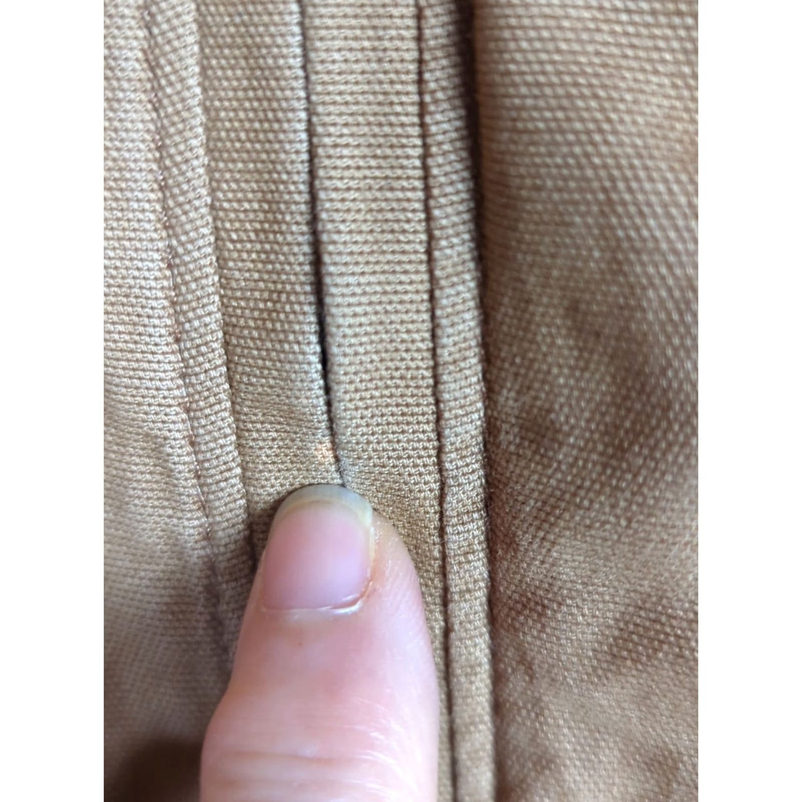 Carhartt Carhartt Women's Bomber Jacket Rugged Flex Crawford Brown Tan M Short Brown Canvas Zip Jacket Size M / US 6-8 / IT 42-44 - 7 Thumbnail