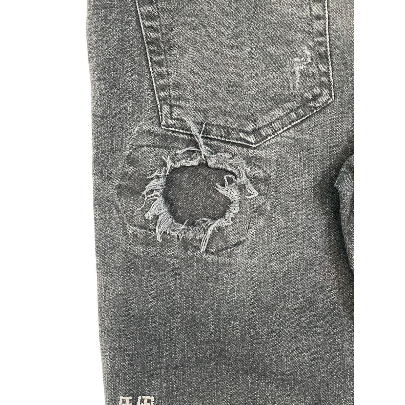 Ksubi Ksubi Patched Black Jeans Size US 33 - 3 Thumbnail