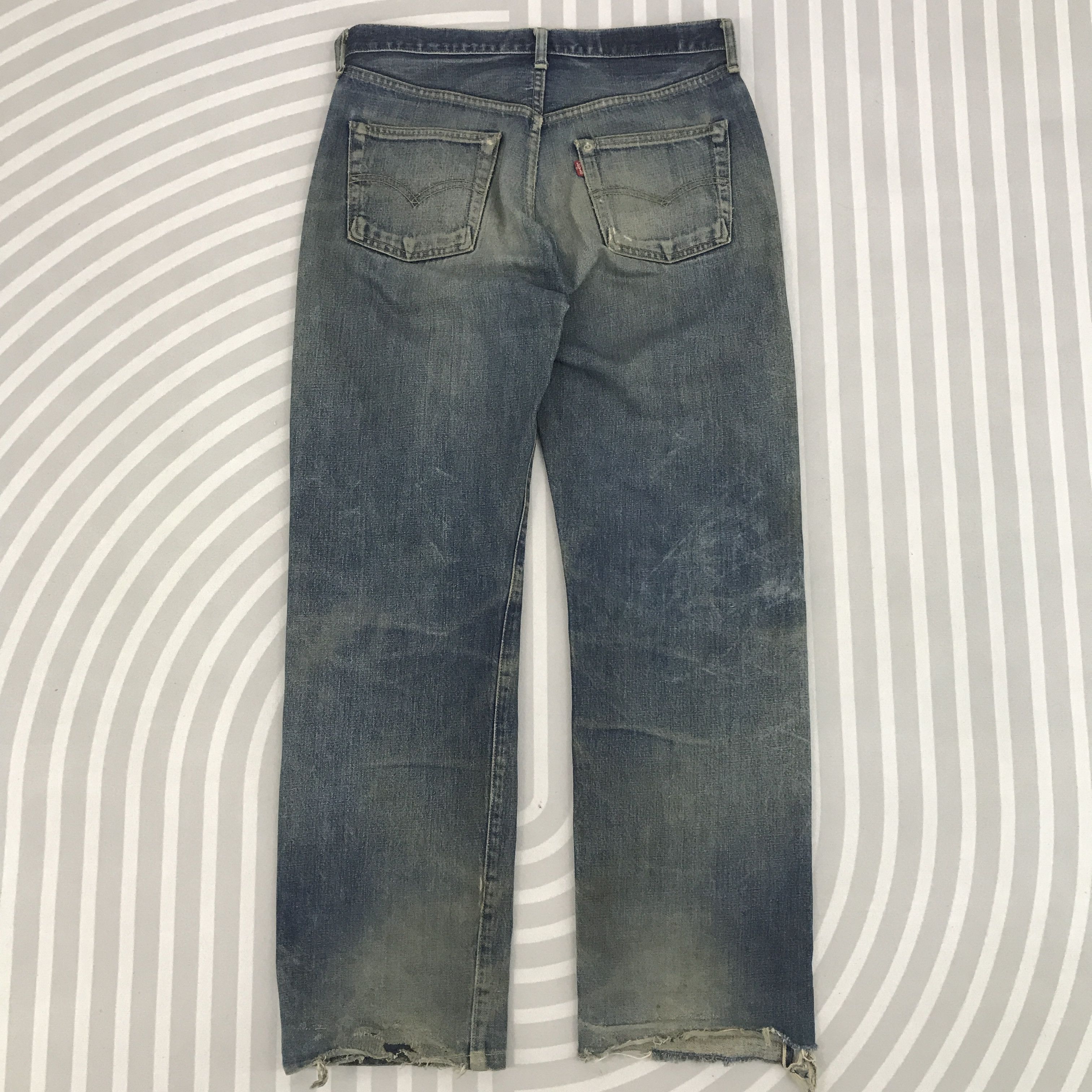 Levi's × Levi's Vintage Clothing Vintage Levi's Big E Japan Distressed Denim pants Size US 32 / EU 48 - 4 Thumbnail