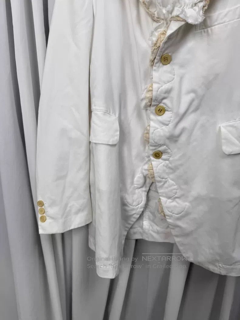 Comme des Garcons Comme Des Garcons Ruffled ribbed jacket with structured de Size XS / US 0-2 / IT 36-38 - 4 Thumbnail