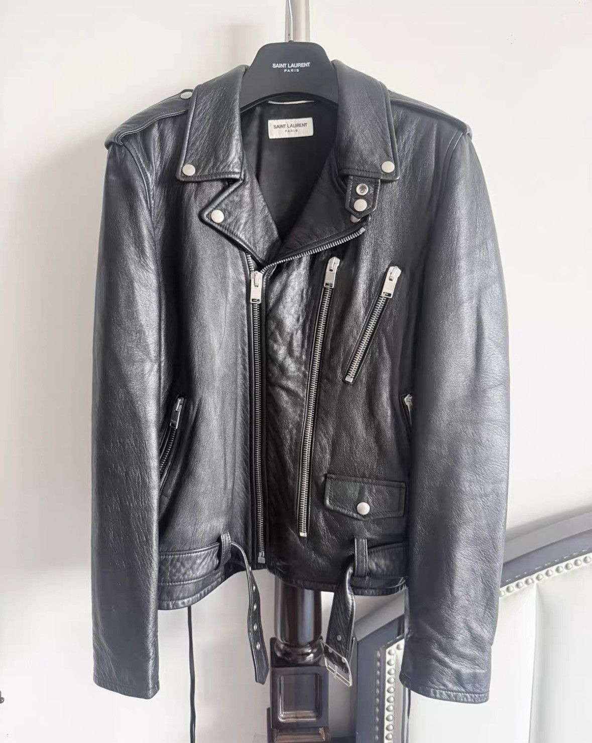 Saint Laurent Paris saint laurent paris leather jacket wxx Size US M / EU 48-50 / 2 - 1 Thumbnail