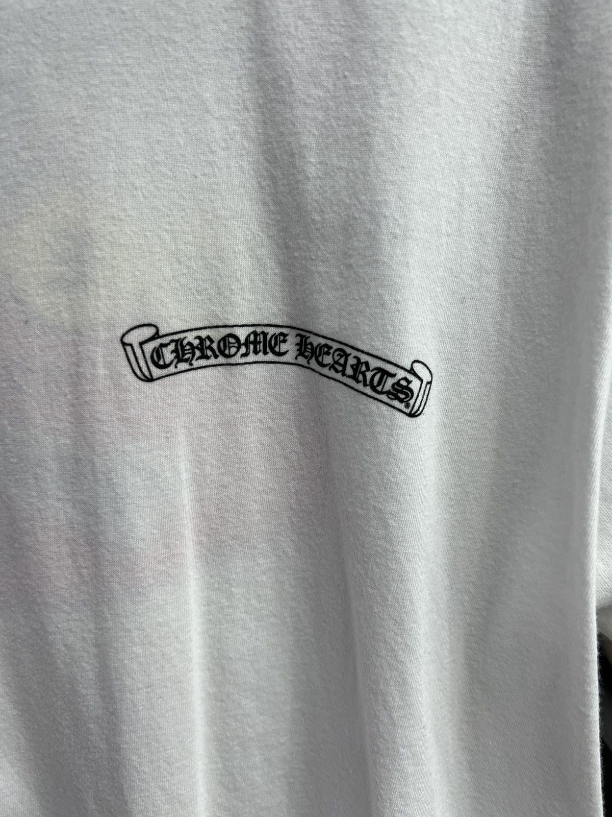 Chrome Hearts Chrome Hearts Las Vegas White Tee Size US L / EU 52-54 / 3 - 5 Thumbnail