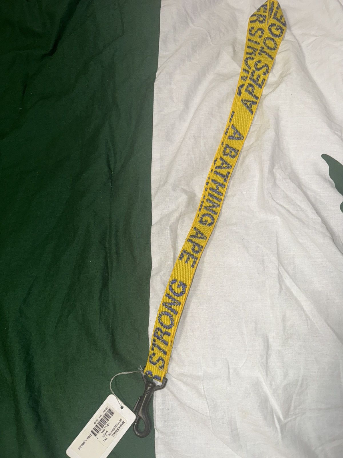 BAPE Vintage Lanyard (Yellow/Blue)