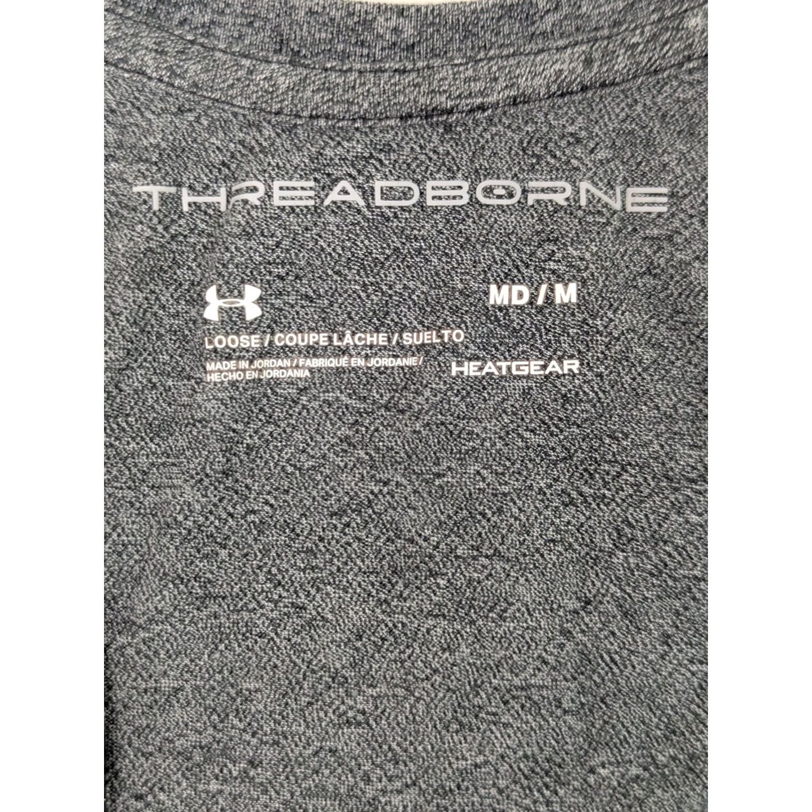 Under Armour Under Armour Threadborne HeatGear Loose Racerback Tank Top Women M Gray Size M / US 6-8 / IT 42-44 - 3 Thumbnail