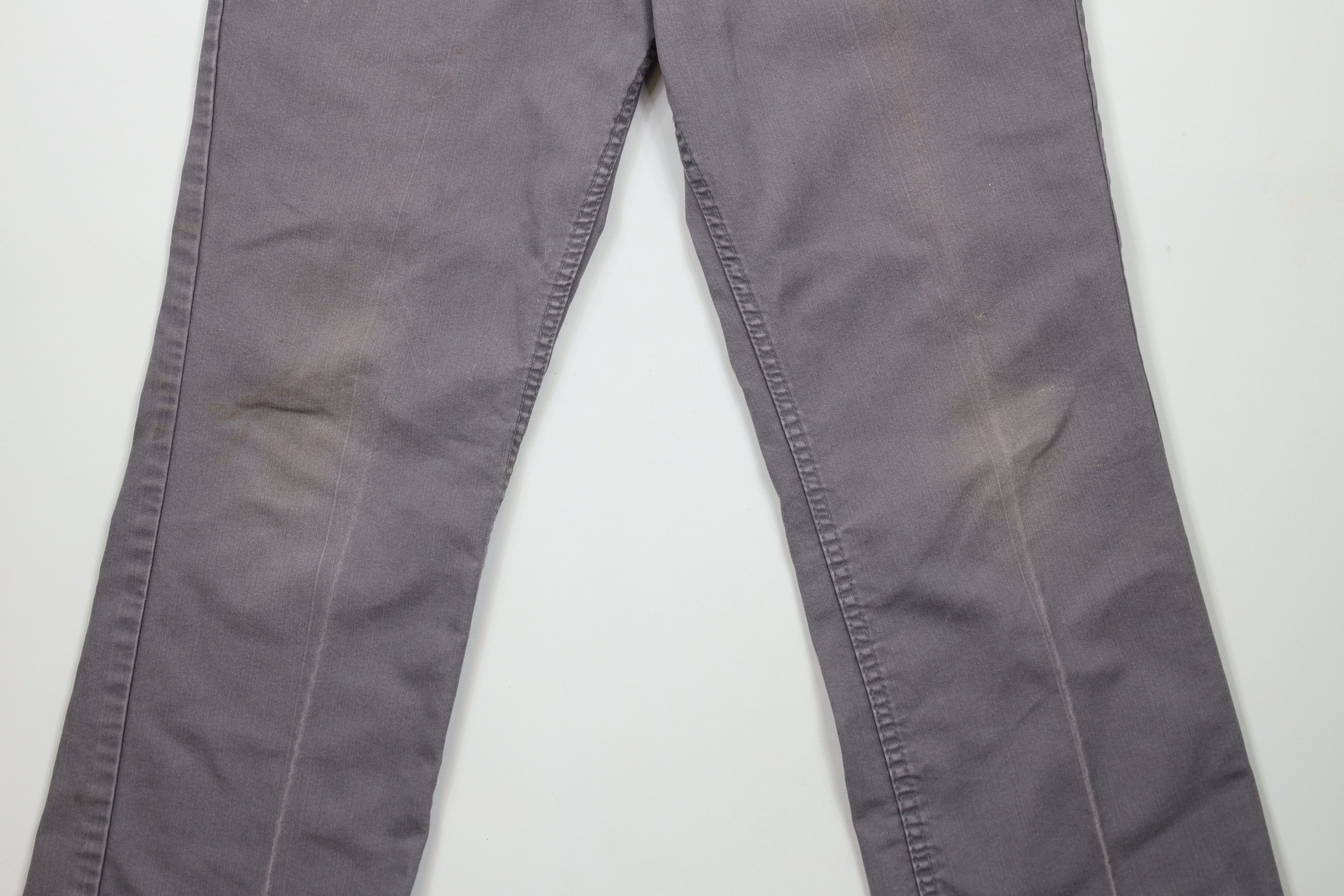 Vintage Vintage 90s Streetwear Canvas Flared Wide Leg Chino Pants Size US 36 / EU 52 - 3 Thumbnail