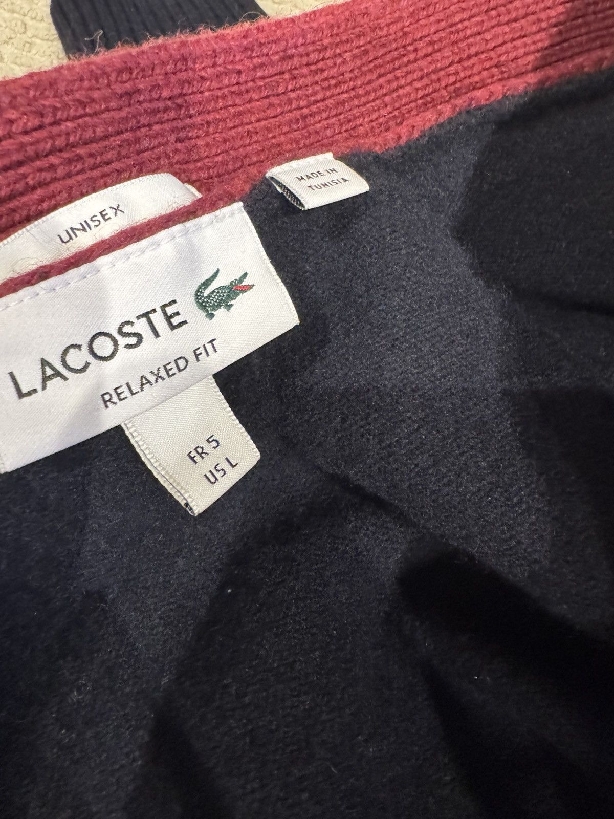 Lacoste Lacoste Heritage Golf Intarsia Knit Cardigan Size US M / EU 48-50 / 2 - 3 Thumbnail