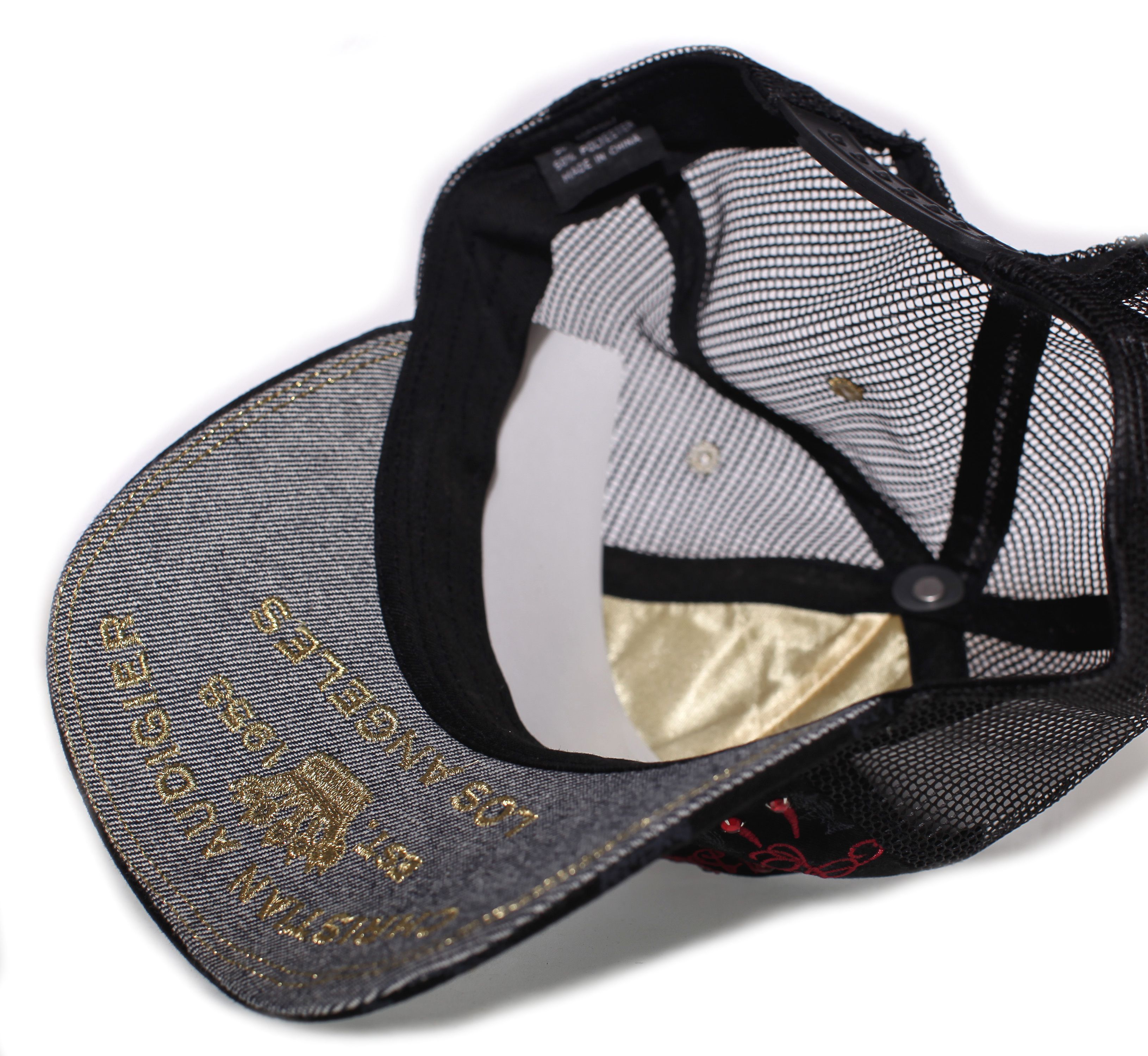 Other Christian Audigier Vintage/Authentic hats Unisex Faith Black Size ONE SIZE - 2 Thumbnail