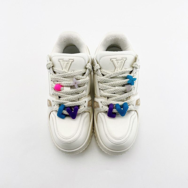 Louis Vuitton Louis Vuitton Trainer Maxi Low-Top Fashion Sneakers -2508 Size US 9.5 / EU 42-43 - 2 Thumbnail