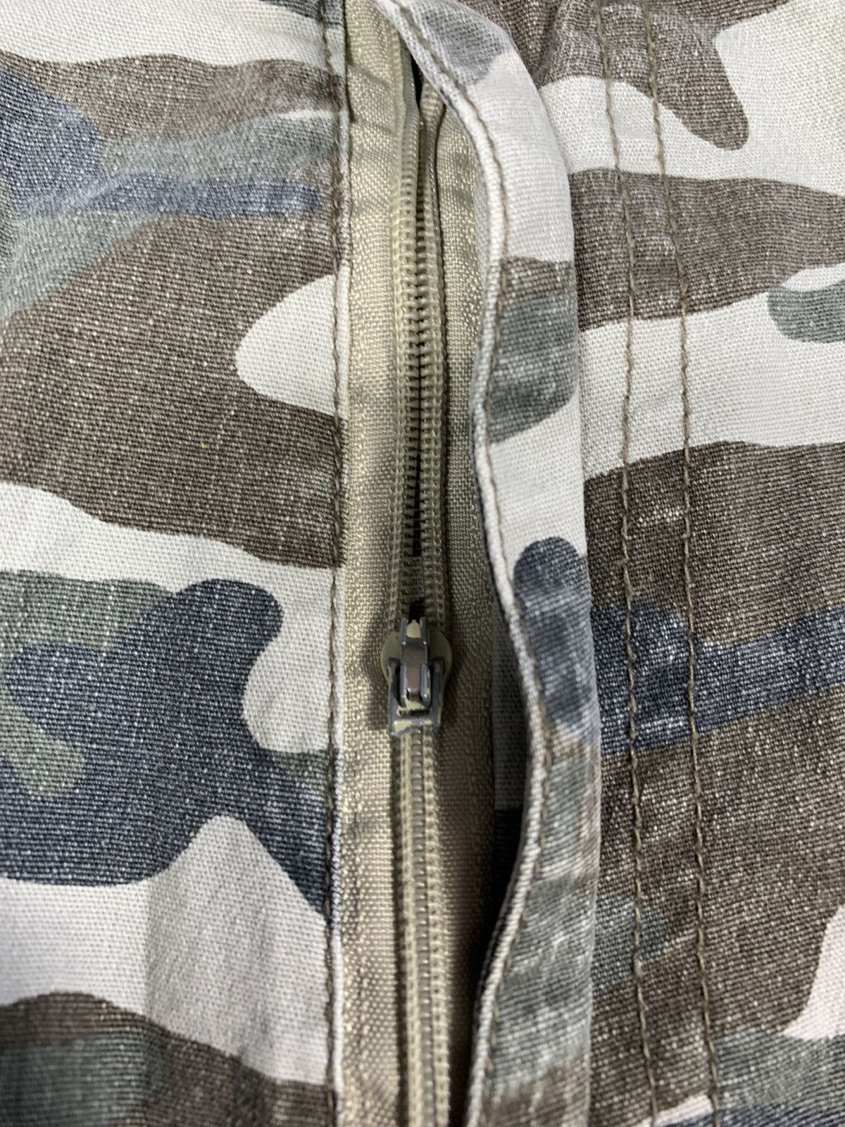 Japanese Brand × Vintage Vintage Japanese faded cargo camo military trouser size 36 Size US 36 / EU 52 - 7 Thumbnail