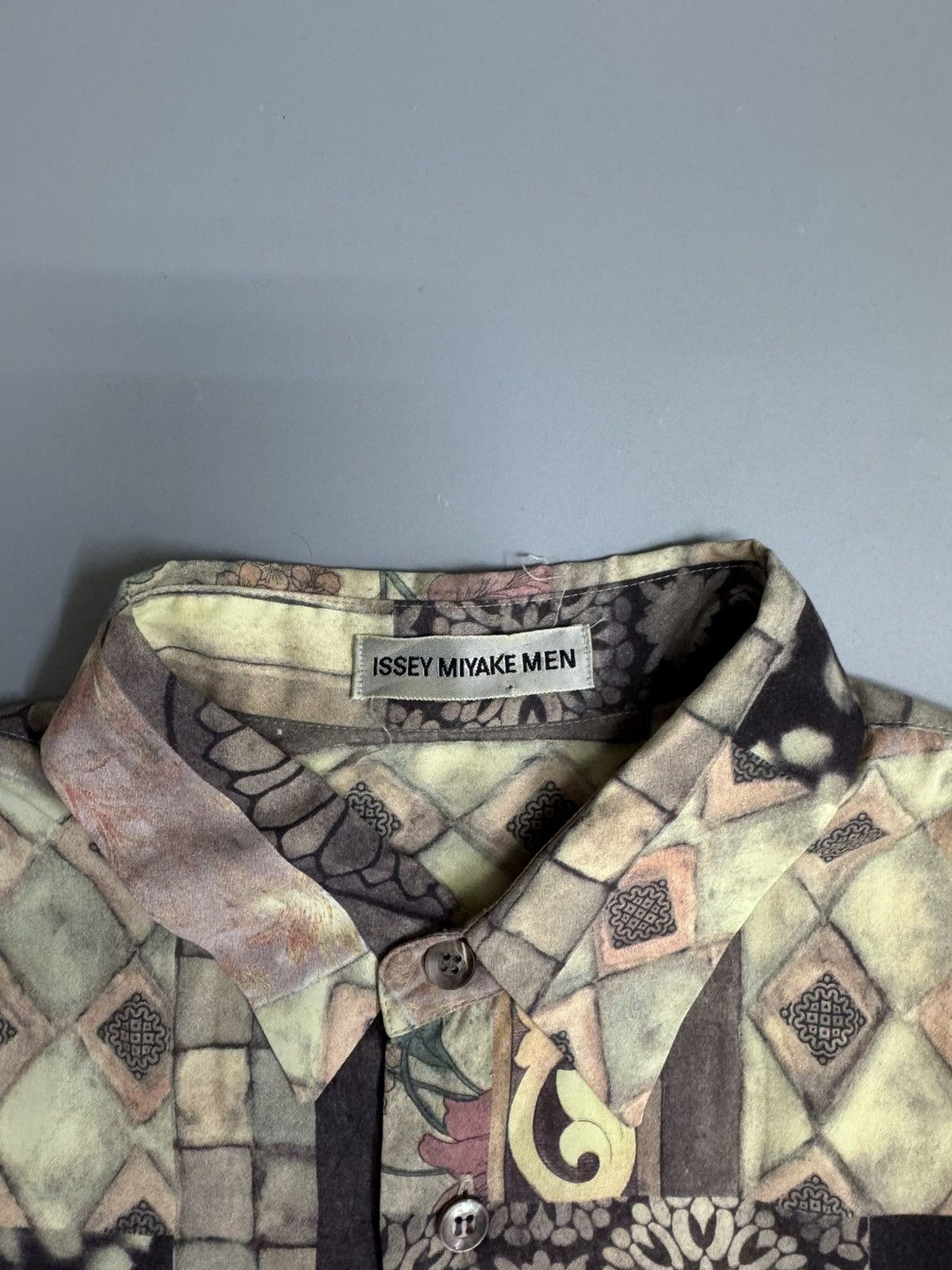 Issey Miyake Issey Miyake Men FW94 Runway Patchwork Shirt- Naoki Takizawa Size US M / EU 48-50 / 2 - 2 Thumbnail