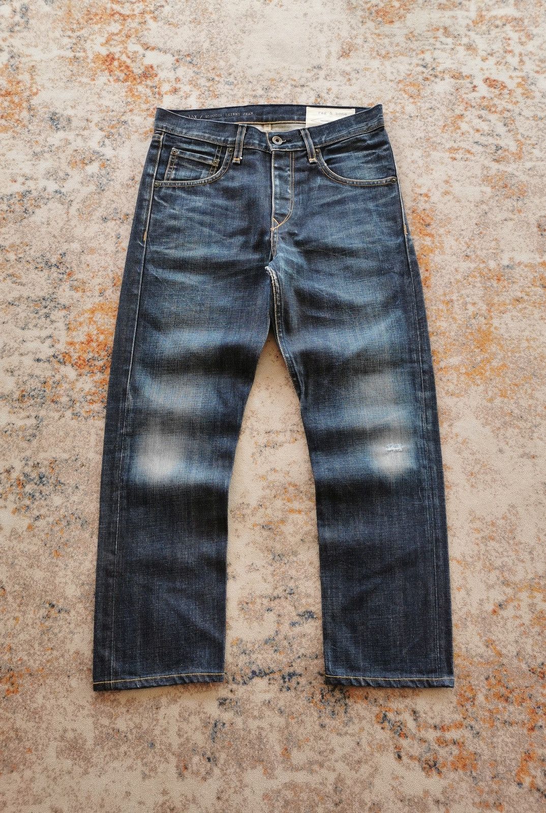 Rag & Bone Rag & Bone Jeans Tailored Workwear Slouchy Skinny Size US 30 / EU 46 - 1 Thumbnail