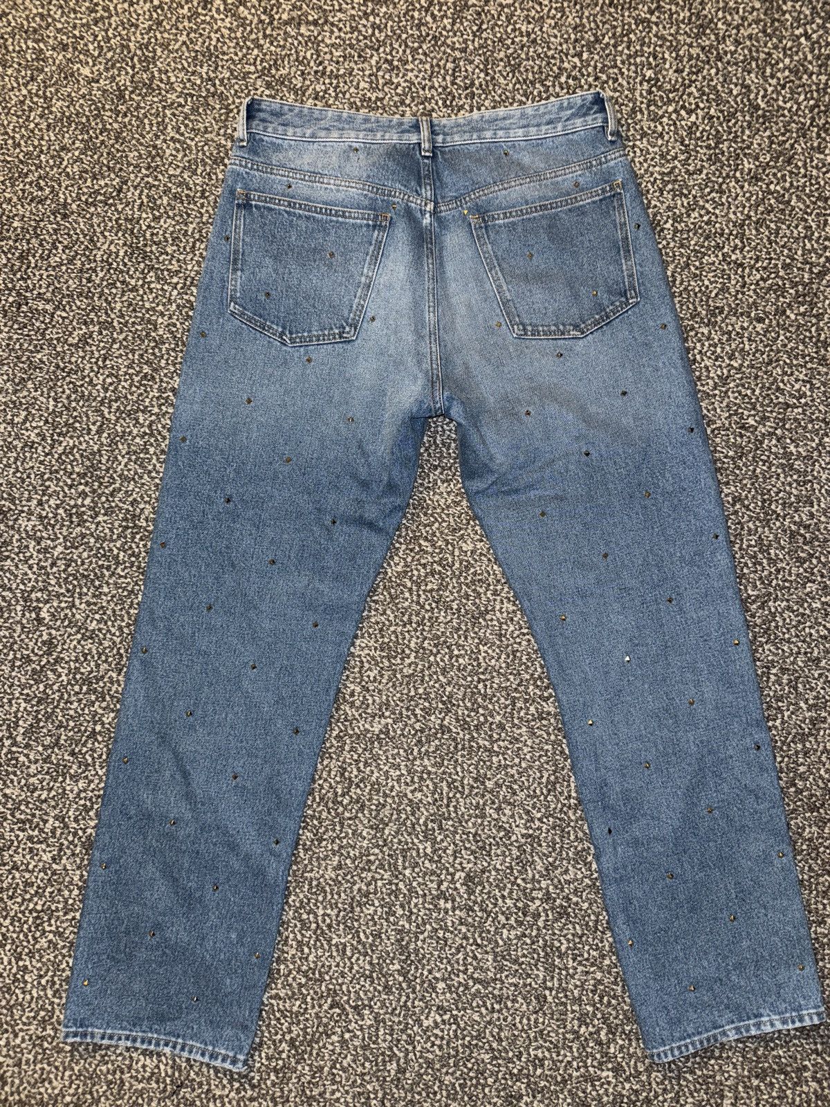 Valentino Valentino Rockstud Cotton Denim Jeans Size US 32 / EU 48 - 2 Thumbnail