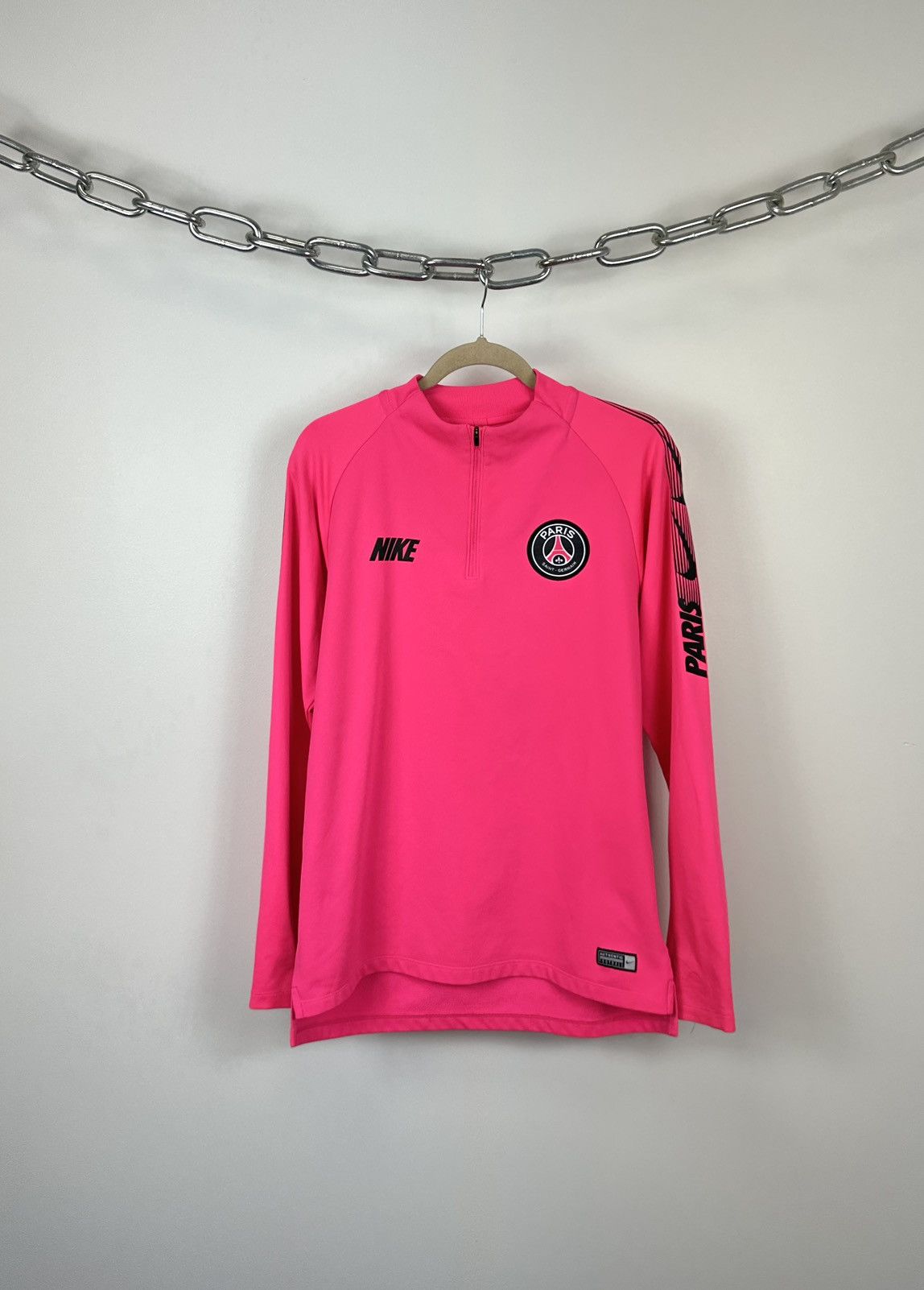 Nike Nike PSG Paris Saint Germain 2018-19 Training Soccer Jersey Size US M / EU 48-50 / 2 - 1 Thumbnail