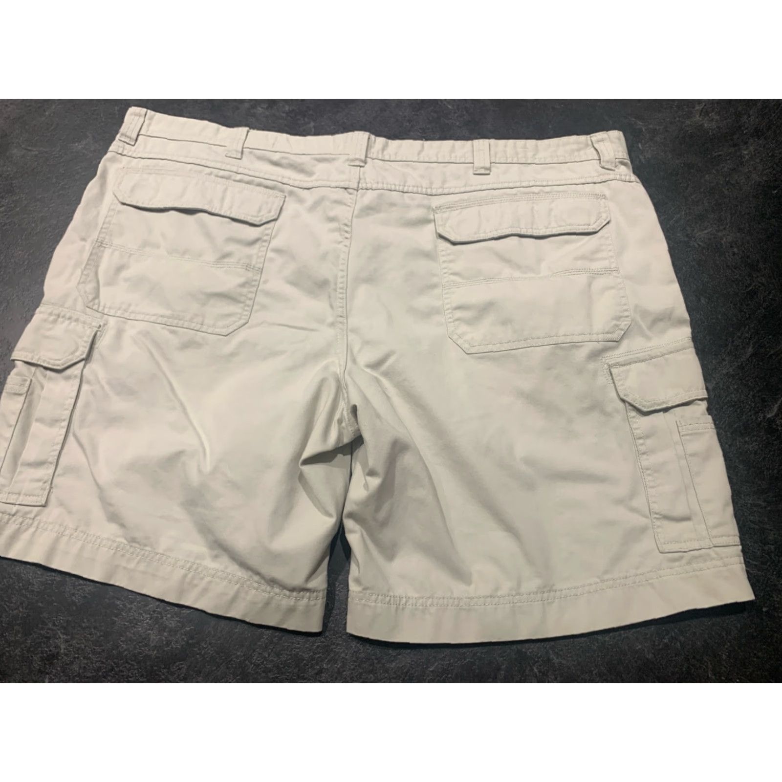 Vintage VINTAGE RedHead Cargo Shorts Big & Tall Men 50 Beige Cotton Casual Summer Outdoor Mens Size US 34 / EU 50 - 6 Thumbnail