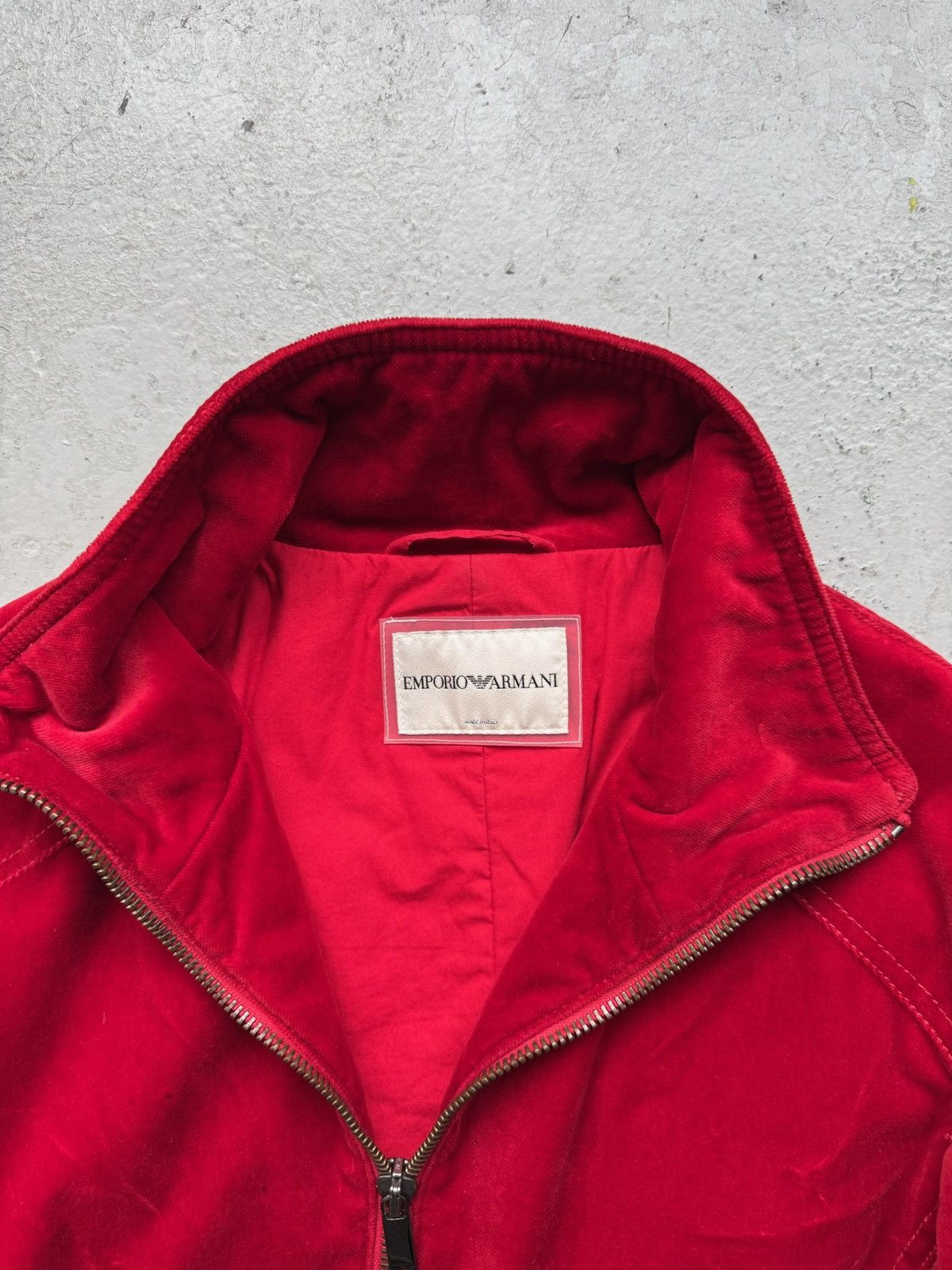 Emporio Armani Emporio Armani Suede Jacket Size US S / EU 44-46 / 1 - 5 Thumbnail