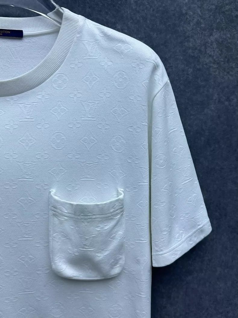 Louis Vuitton Louis Vuitton Louis Vuitton Monogram Pocket Short Sleeve T Size US XXL / EU 58 / 5 - 5 Thumbnail