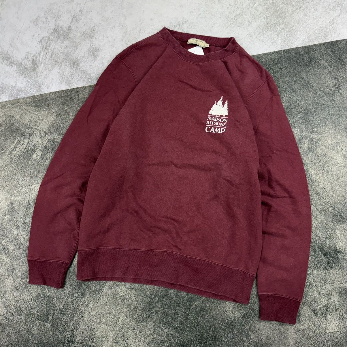 Maison Kitsune MAISON KITSUNE camp sweat Size US XL / EU 56 / 4 - 2 Thumbnail