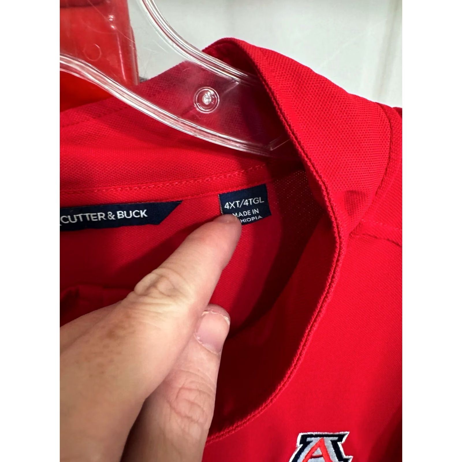 Cutter & Buck Cutter & Buck SWEATER 4XT 4XLT Poly Zippered Los Angeles Angels Shirt Men XS? Size US XXL / EU 58 / 5 - 5 Thumbnail