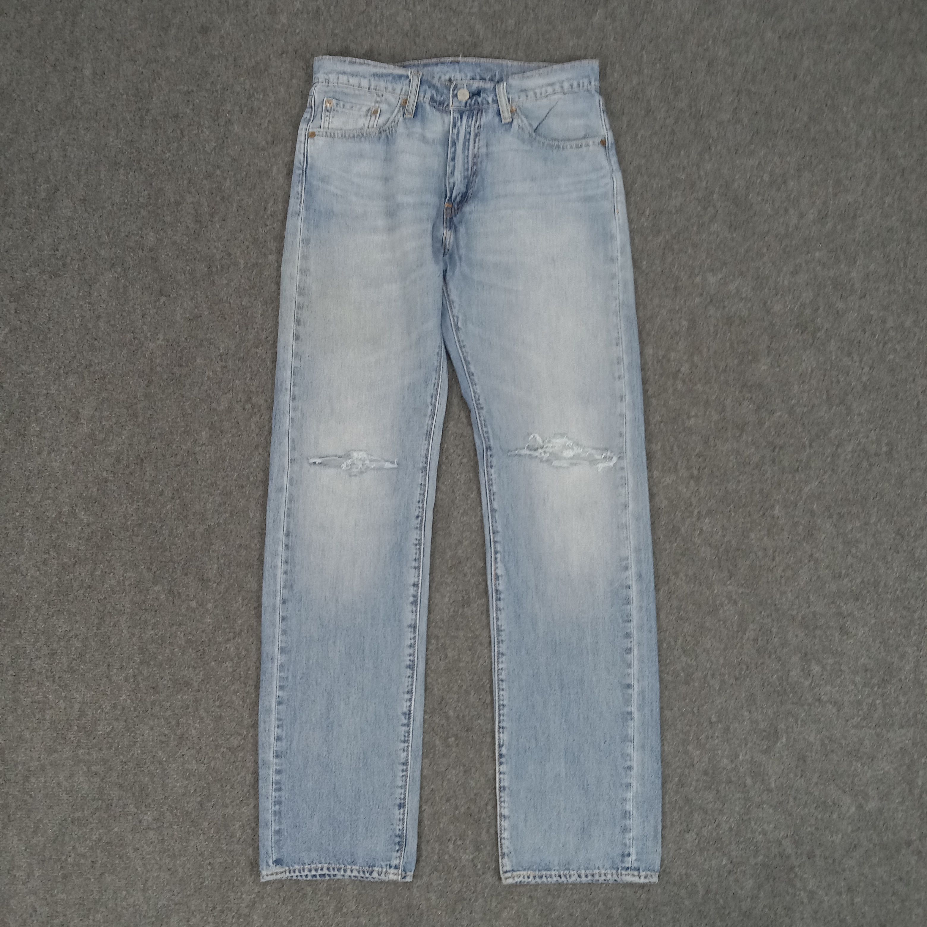 Levi's × Vintage Levi's American Distressed Style Denim Jeans Size US 30 / EU 46 - 1 Thumbnail