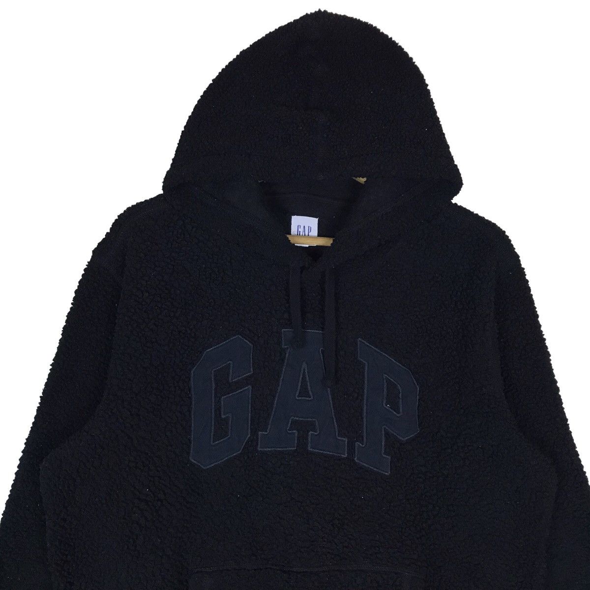 Gap Vintage GAP Spell Out Embroidery Fleece Hoodie Pullover Size US S / EU 44-46 / 1 - 2 Thumbnail