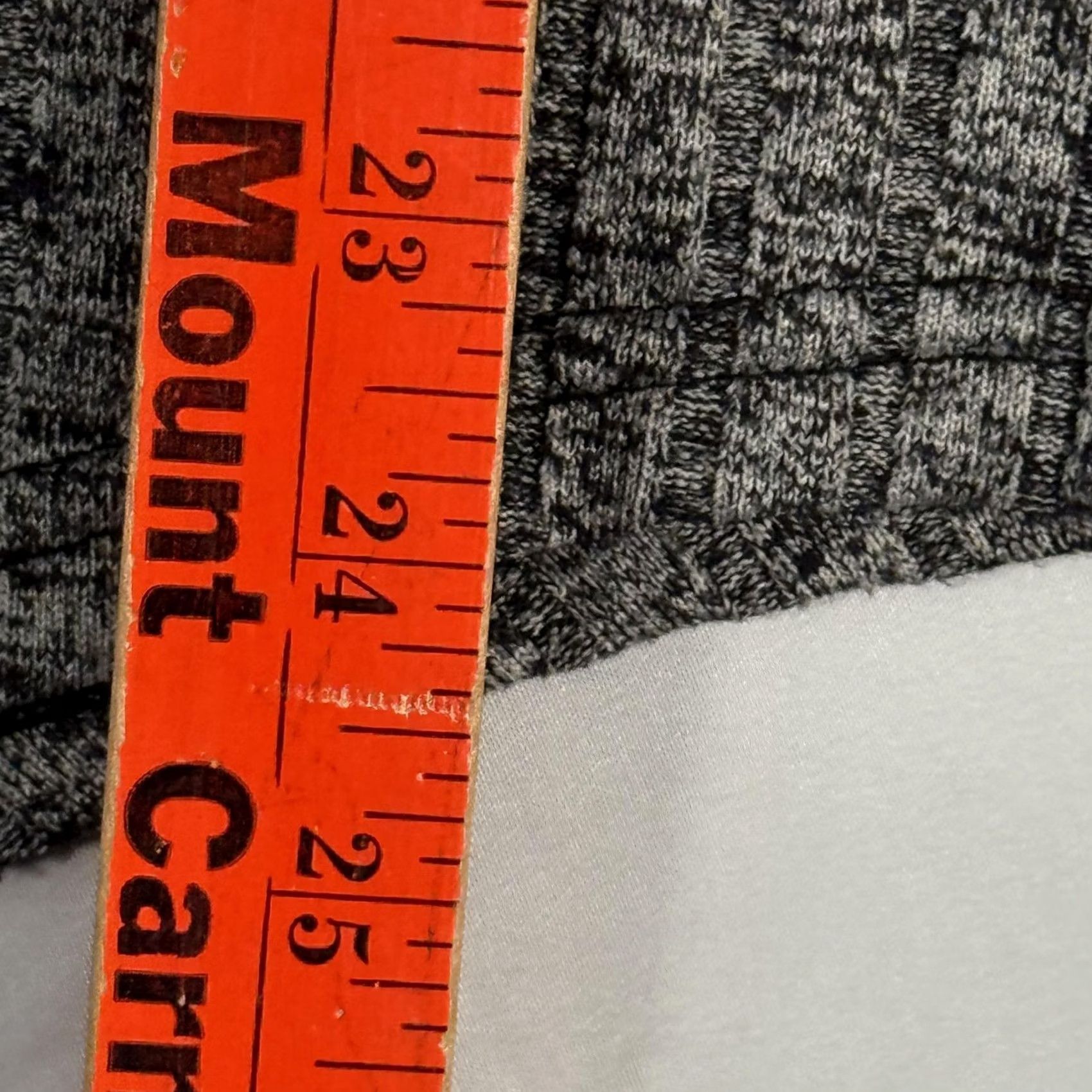 Jones New York Jones New York Shirt Womens Medium Gray Hooded Lace Up Ribbed Thumb Holes T-Shirt Long Sleeve Casual Fall Winter Womens Size M / US 6-8 / IT 42-44 - 6 Thumbnail