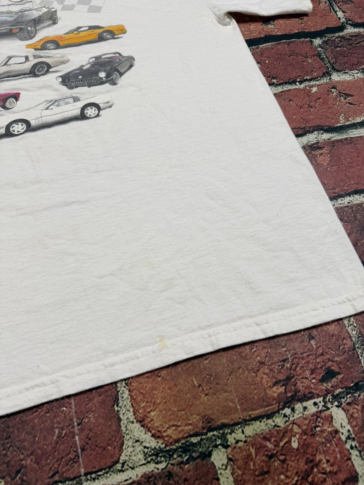 Chevrolet Vintage Chevy Corvette T Shirt Y2K American Classic Muscle Size US XL / EU 56 / 4 - 6 Thumbnail