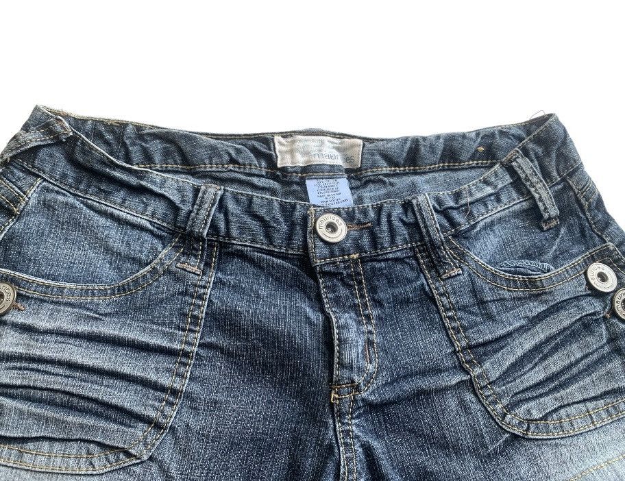 Hysteric Glamour × Jean × Vintage Crazy Y2K Style Shorts Denim Size 32" / US 10 / IT 46 - 3 Thumbnail