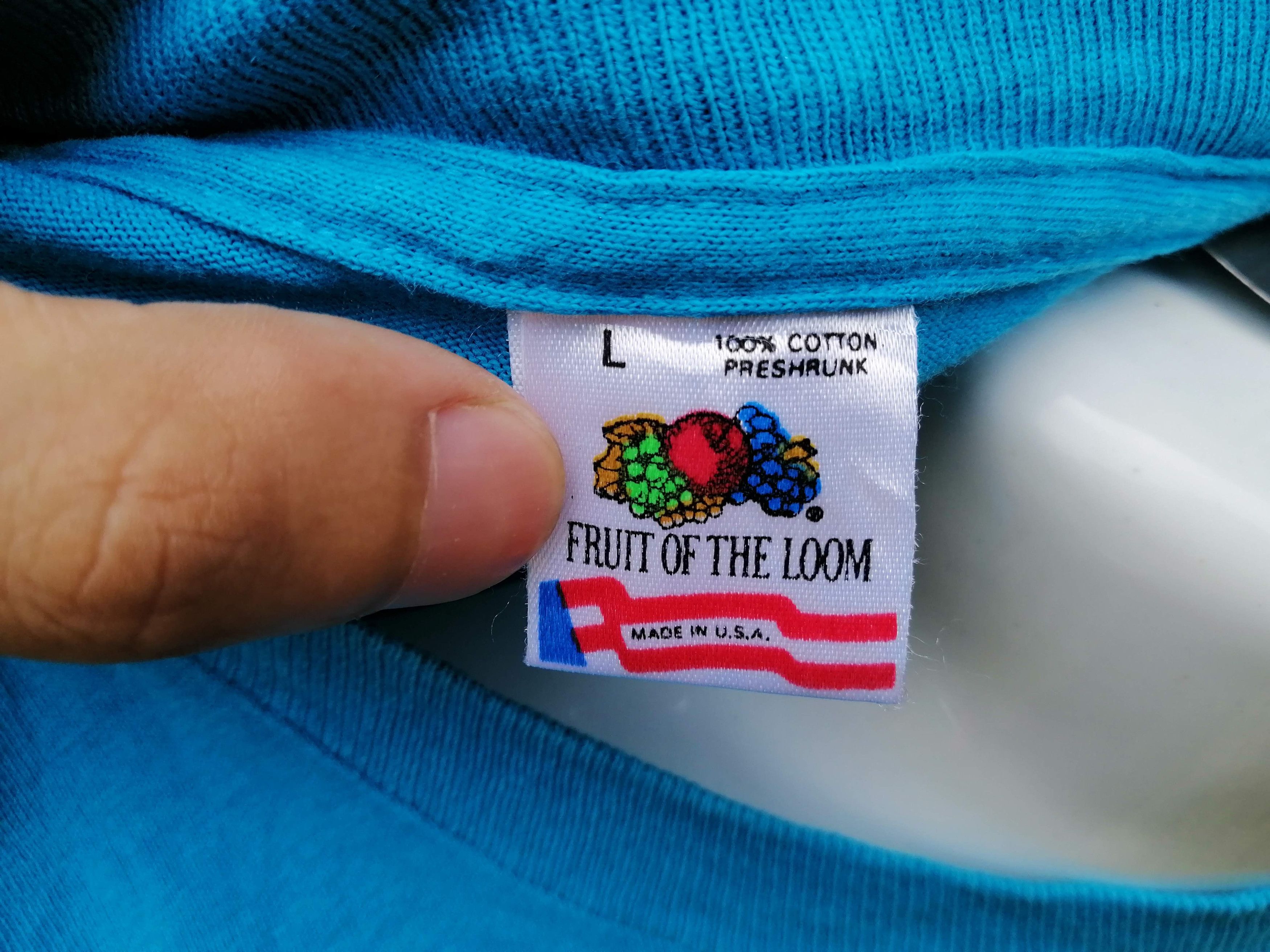 Fruit Of The Loom 80s 90s vintage t shirt humor/2 bicycle challenge sports Size US L / EU 52-54 / 3 - 6 Thumbnail