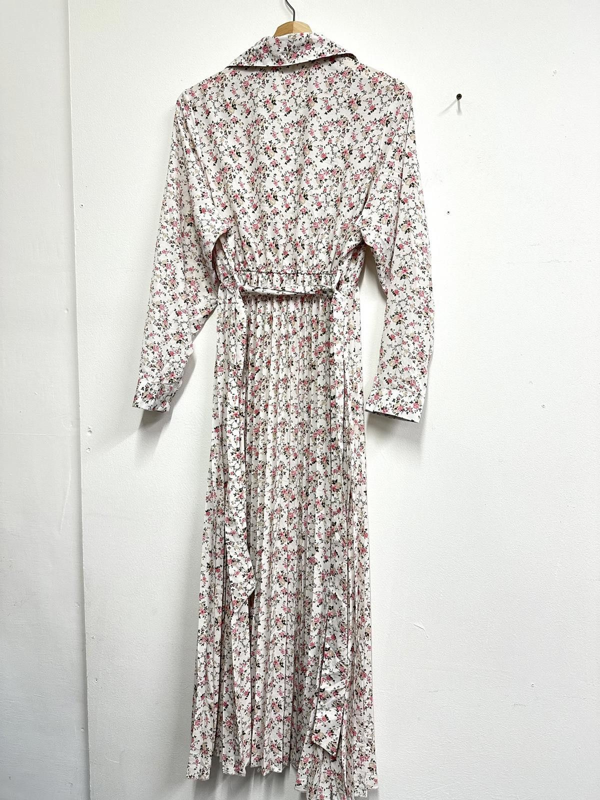 Other Miss Lady Floral Long Sleeve Maxi Dress Size XL / US 12-14 / IT 48-50 - 4 Thumbnail